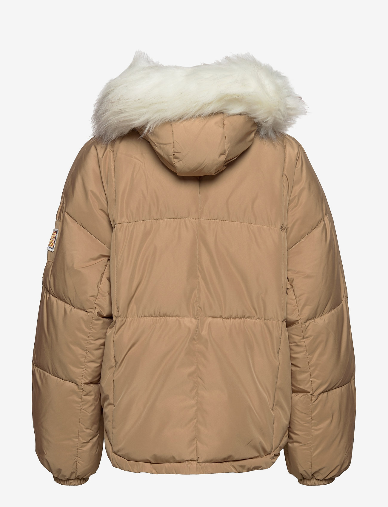 Svea - W. Short Penguin Sleeve Jacket - winter jackets - cappuccino - 1