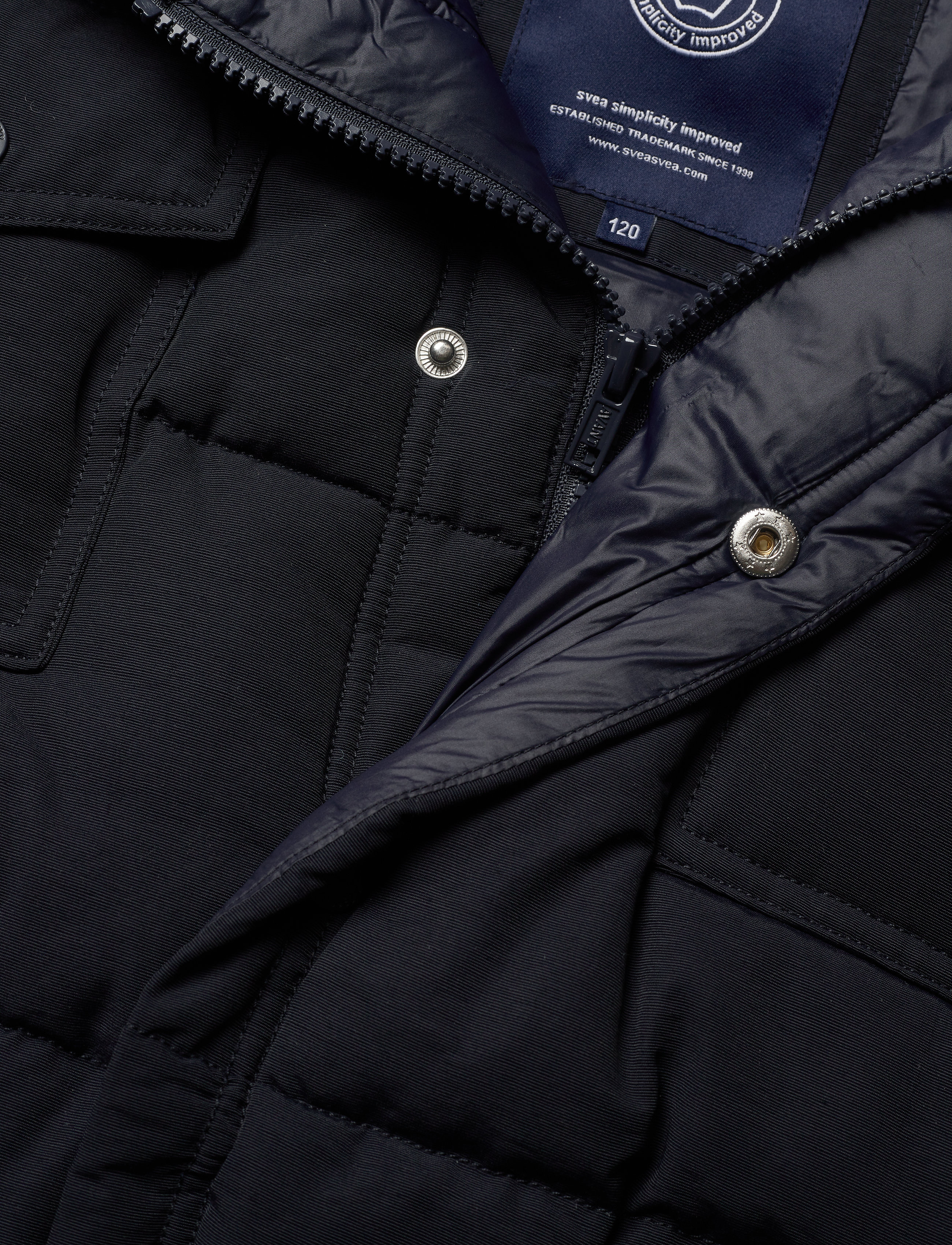 Svea - K. Chest Pocket Parka - navy - 2