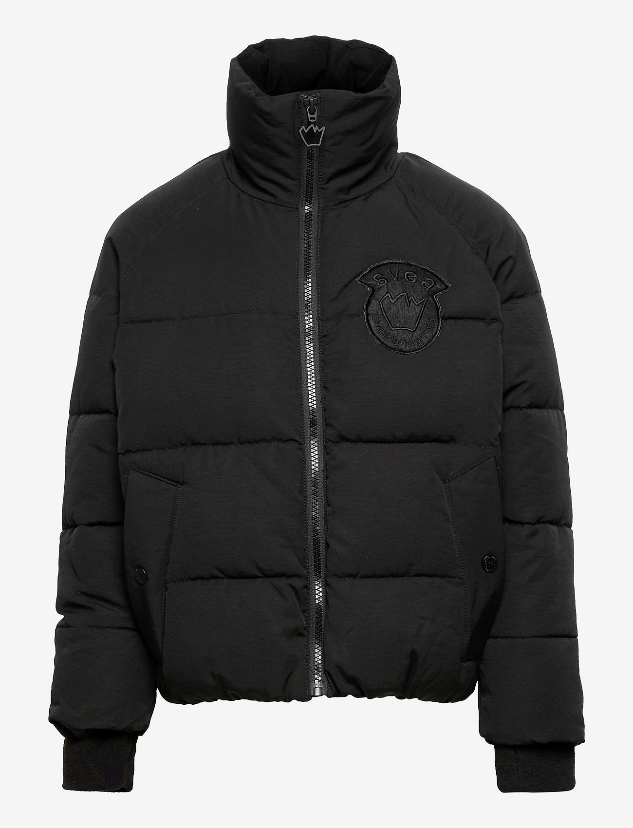 Svea - K. Volume Puffer Jacket - toppatakit - black - 0