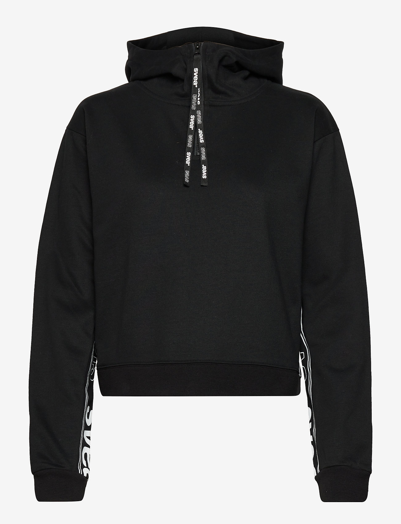 Svea - W. Svea Stripe Hood - black - 0