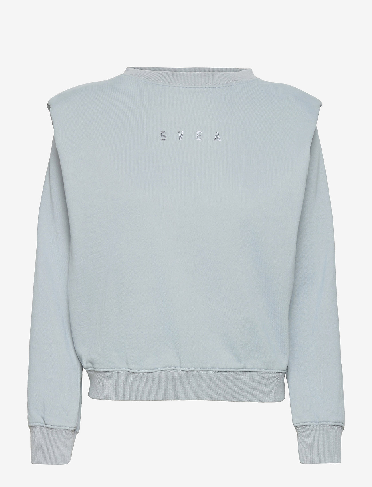 Svea - W. Padded Shoulder Sweat - leaf - 0