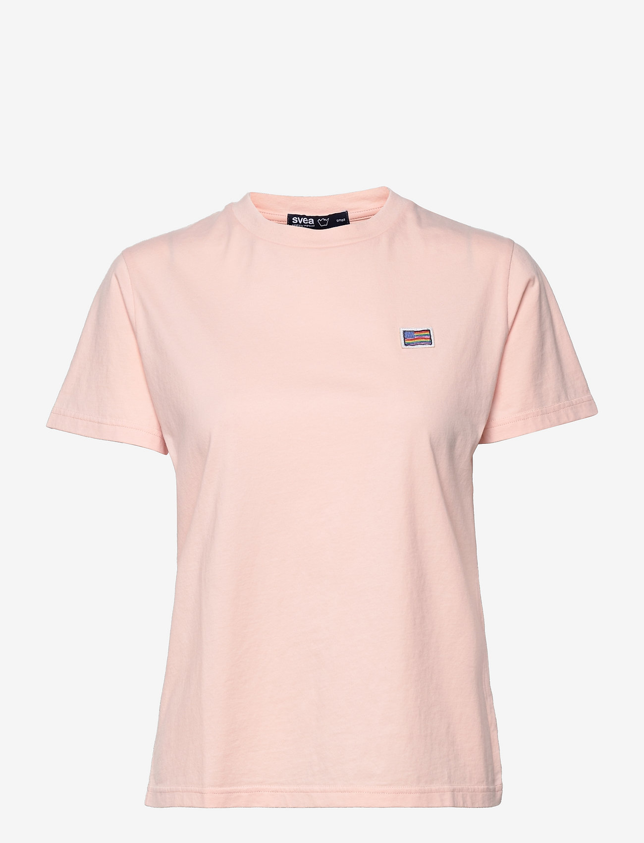 Svea - W. Svea Logo Tee - t-shirts - putty pink - 0