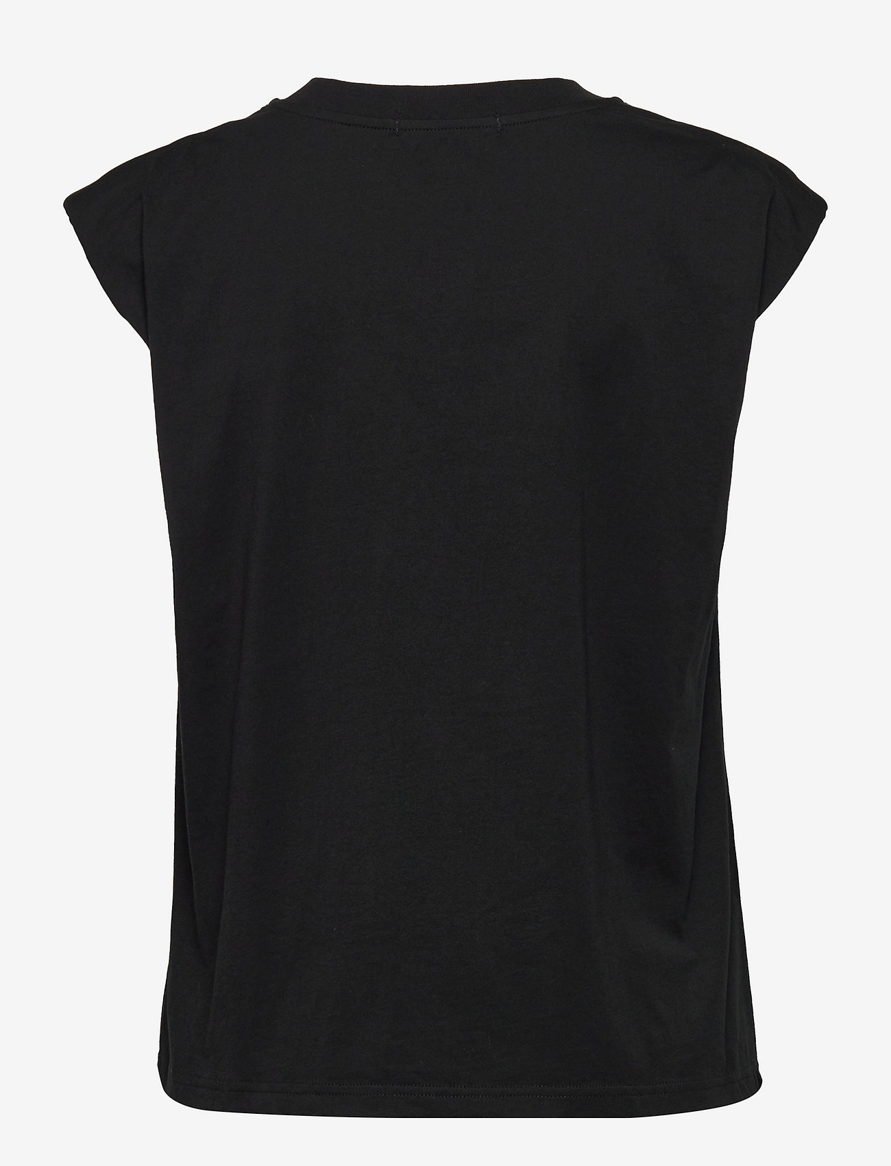 Svea - W. Padded Shoulder Tee - black - 1