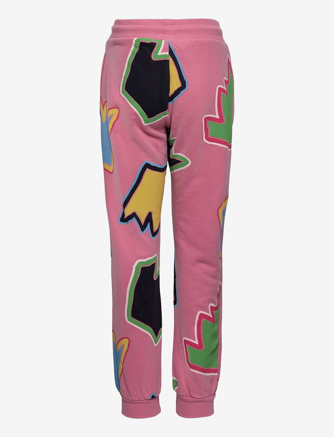 Svea - K. AOP Sweatpants - aop pink crown - 1