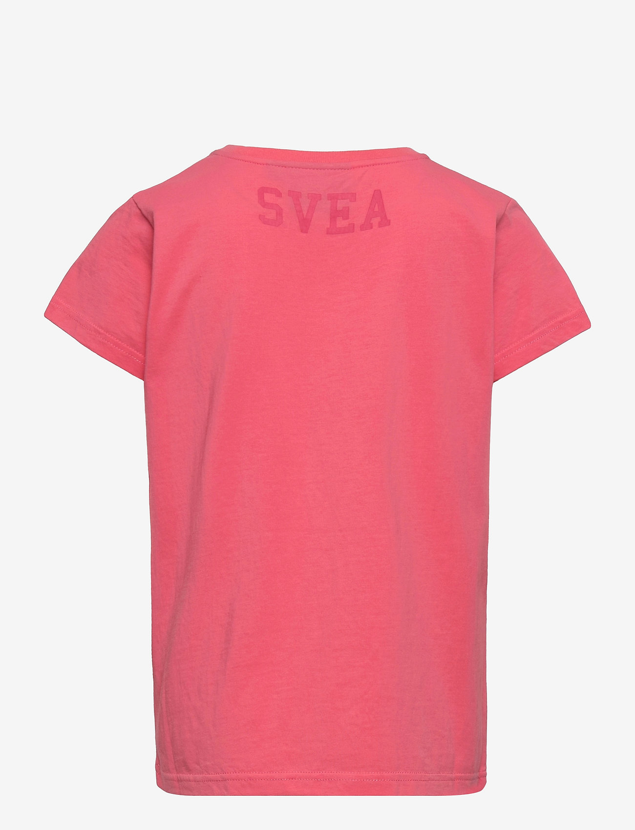 Svea - K. Logo Tee - happy pink - 1
