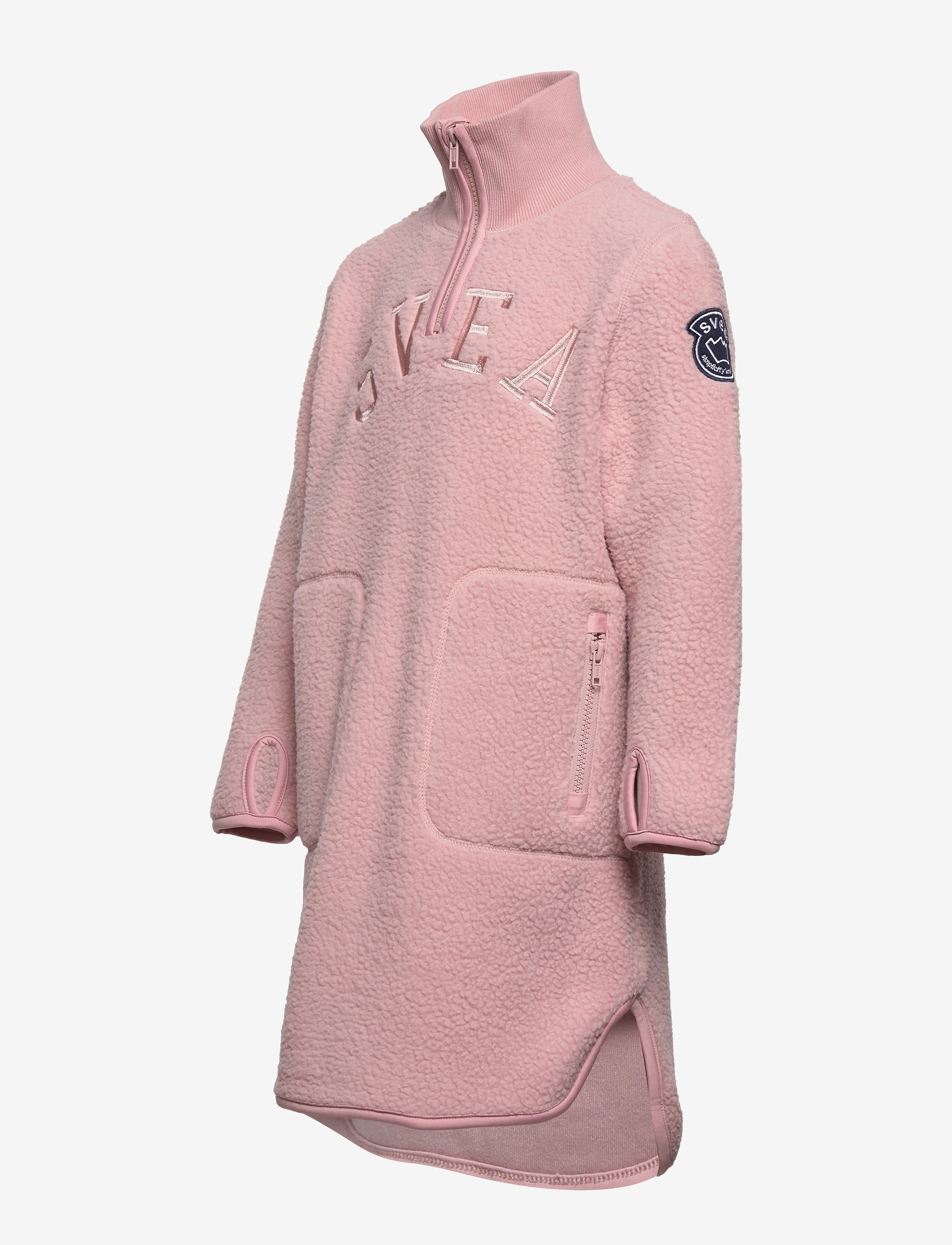 Svea - K. Pile Dress - berry - 2