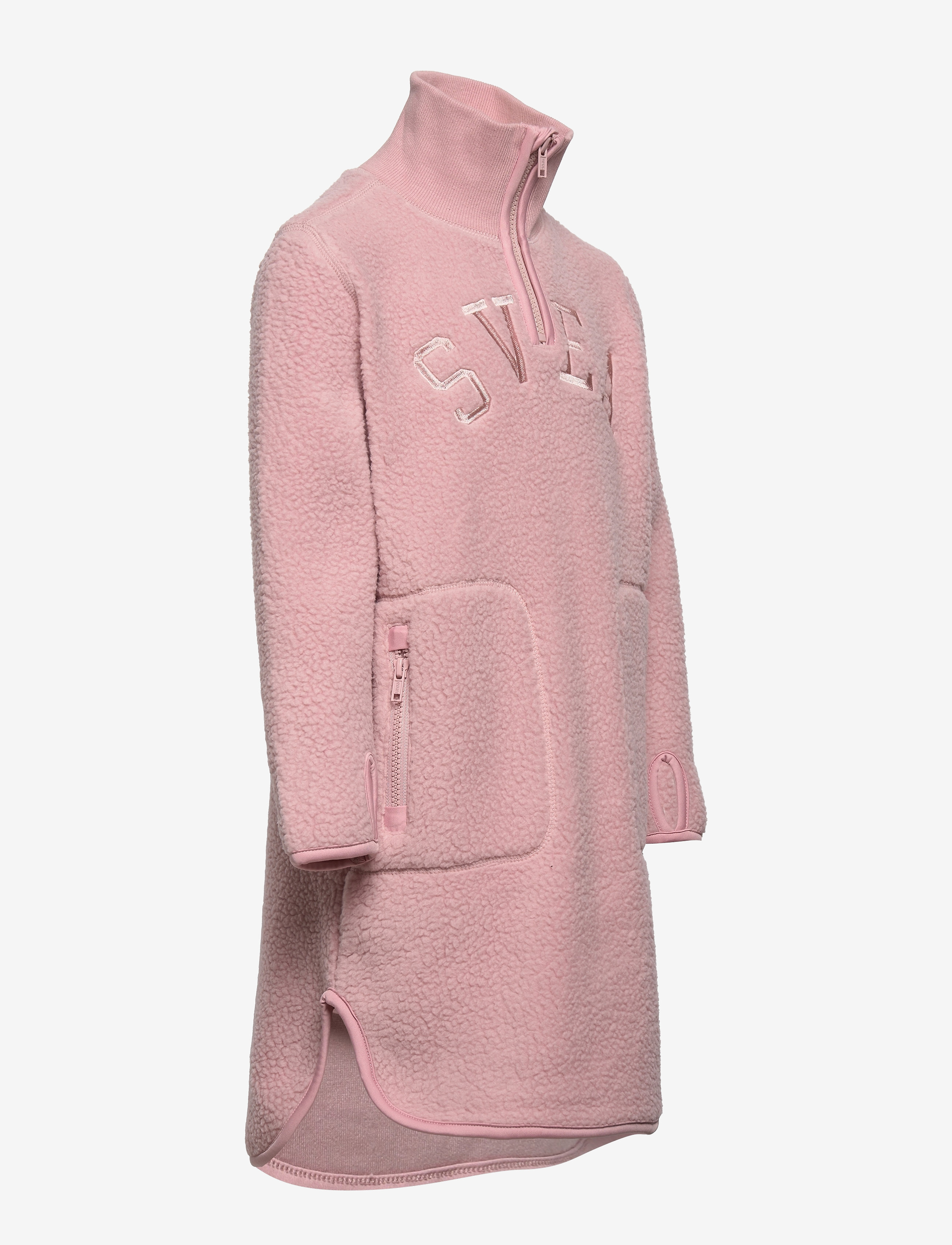 Svea - K. Pile Dress - berry - 3