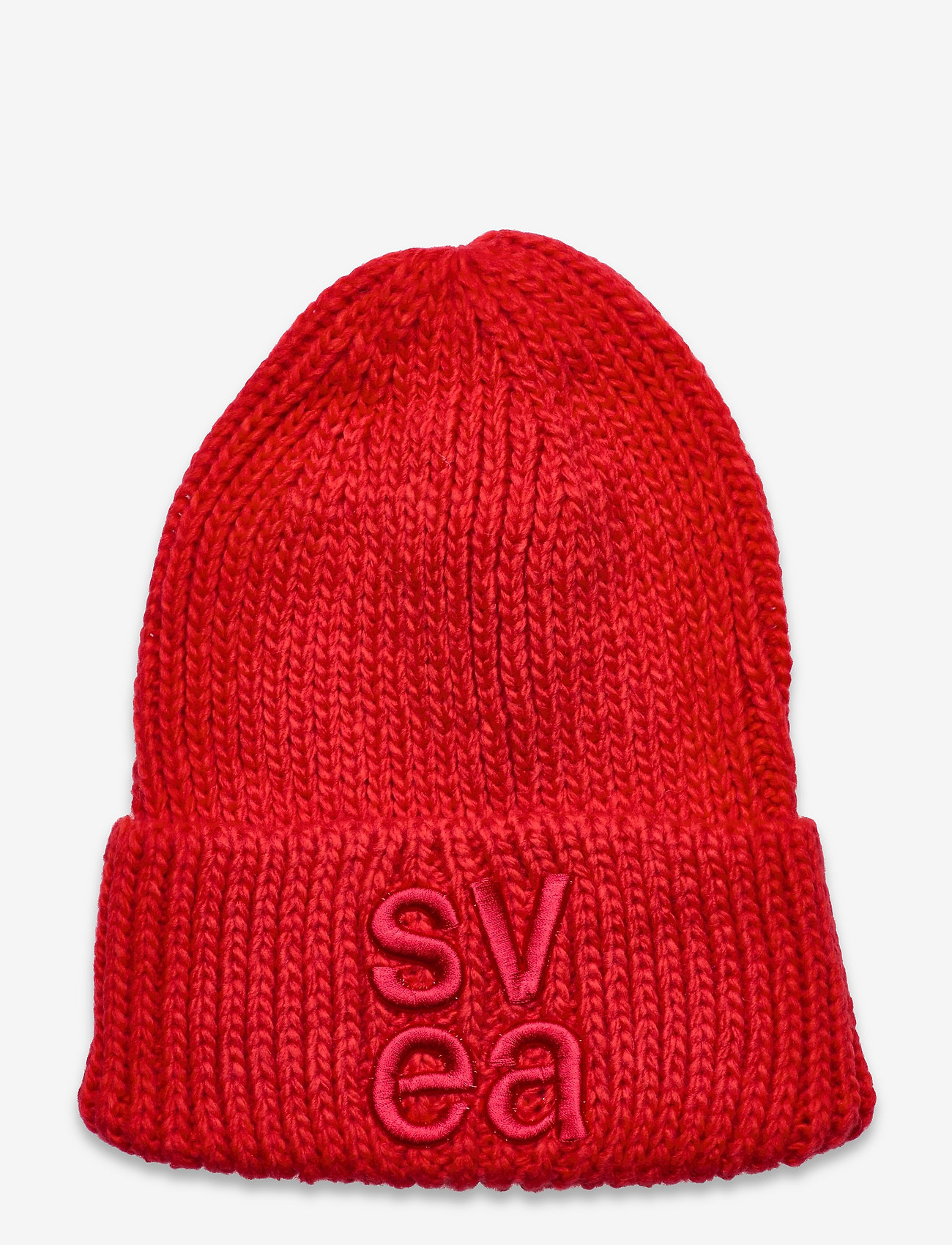 Svea - Chunky Svea Beanie - red - 0