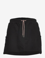 Svea - W. Pocket Sweat Skirt - minihameet - black - 0