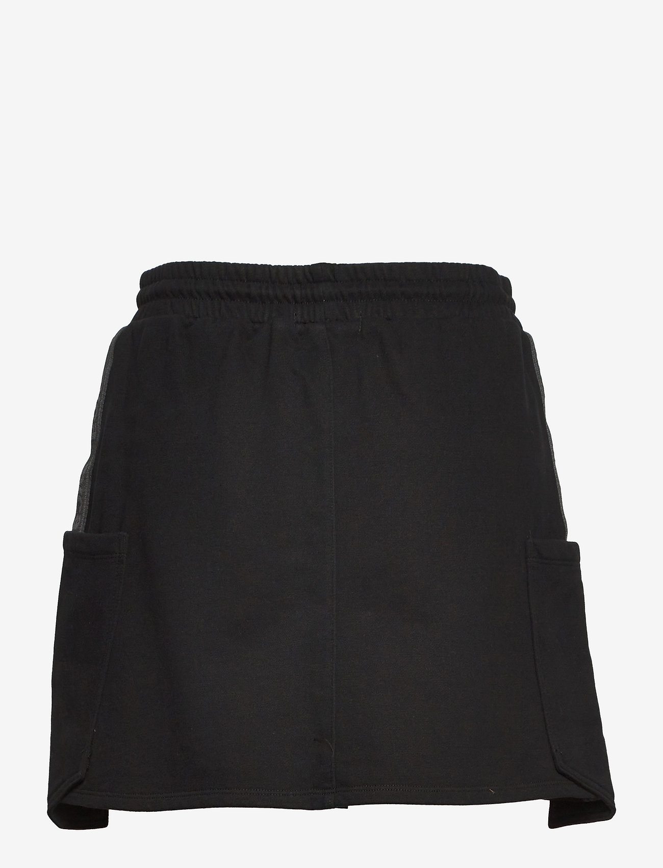 Svea - W. Pocket Sweat Skirt - korta kjolar - black - 1