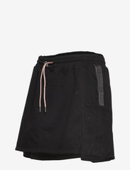 Svea - W. Pocket Sweat Skirt - short skirts - black - 2