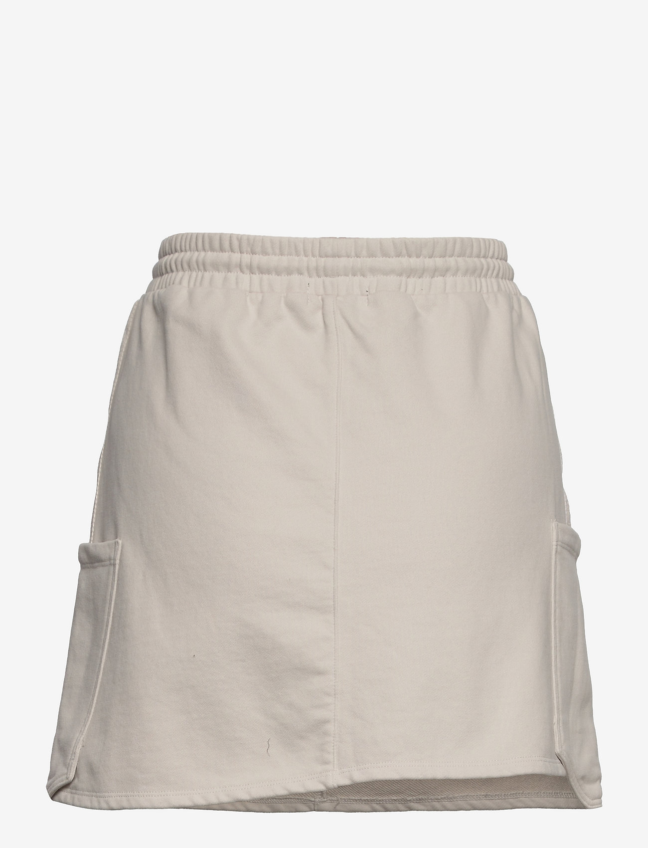 Svea - W. Pocket Sweat Skirt - minihameet - chalk - 1