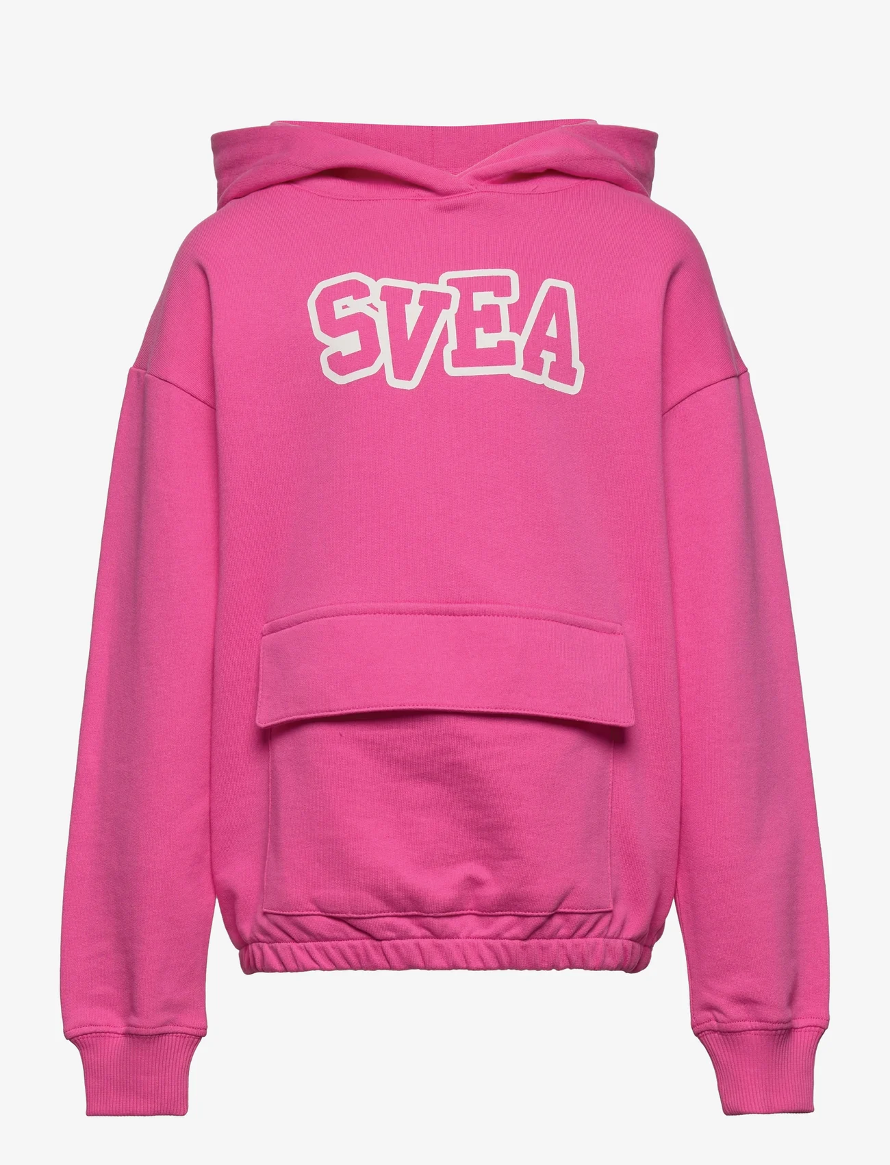 Svea - K. Pocket Hood - huvtröjor - strong pink - 0
