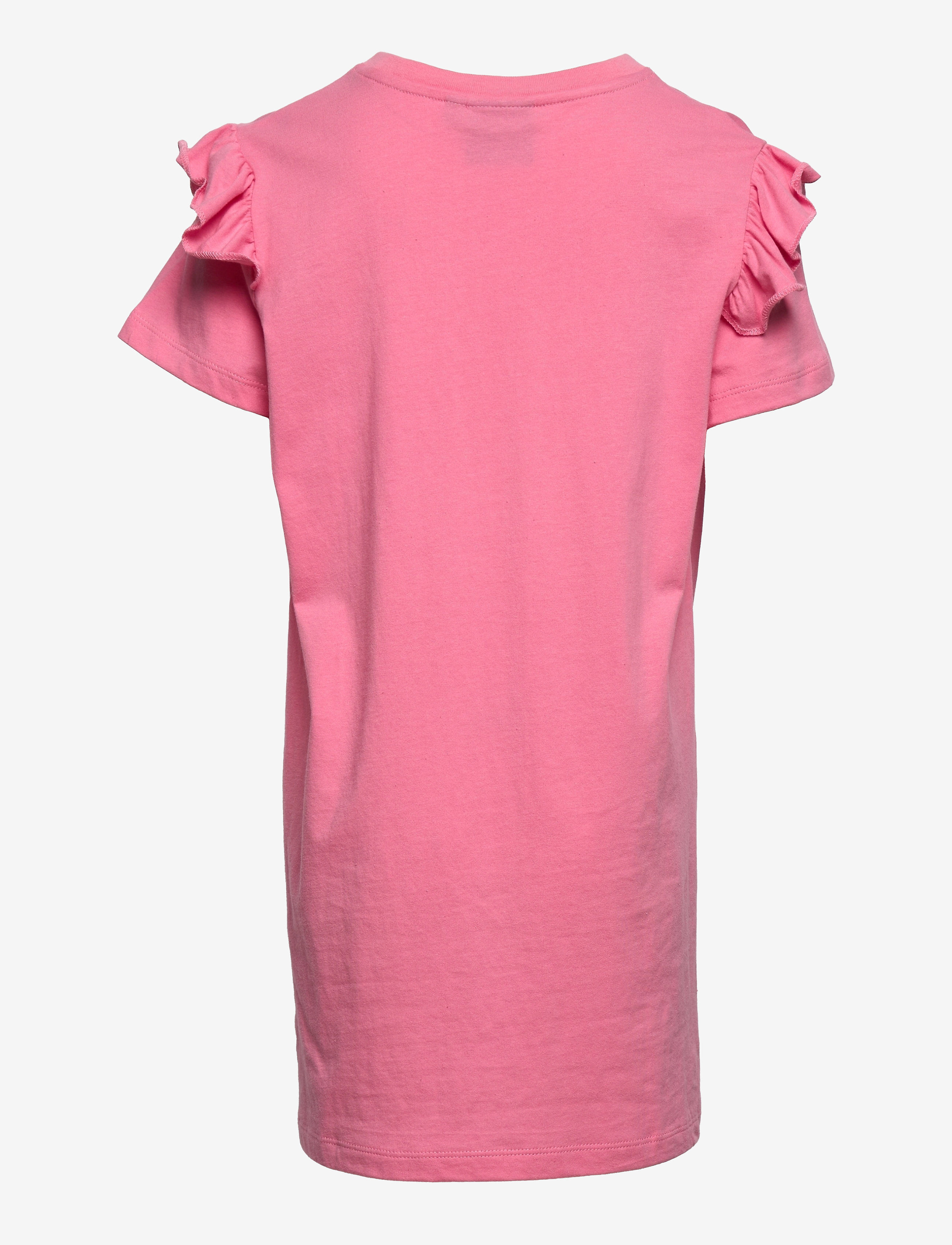Svea - K. Frill Tee Dress - pink - 1