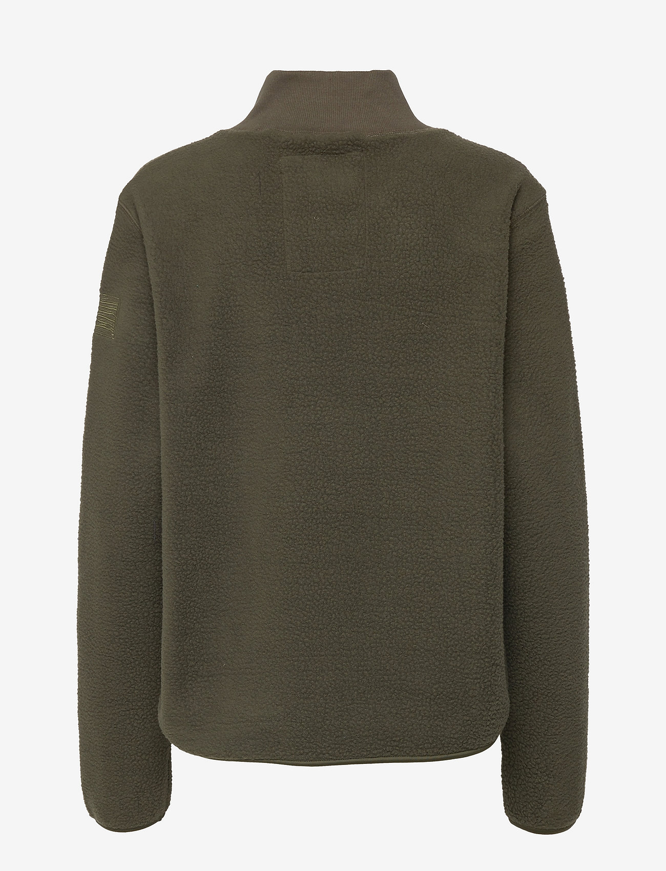 Svea - W. Half Zip Pile - dark army - 1