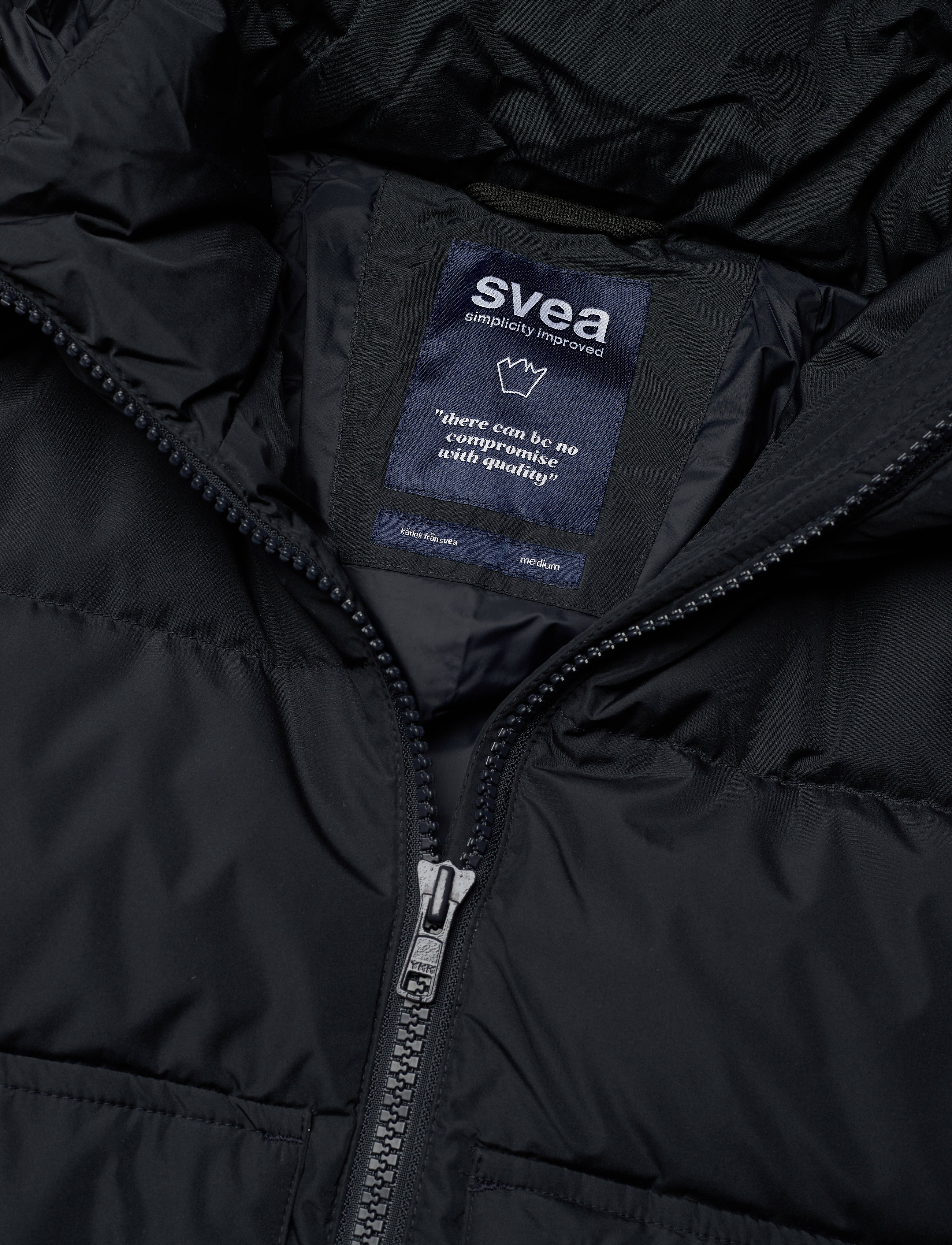 Svea - W. Long Winter Coat - midnight - 2