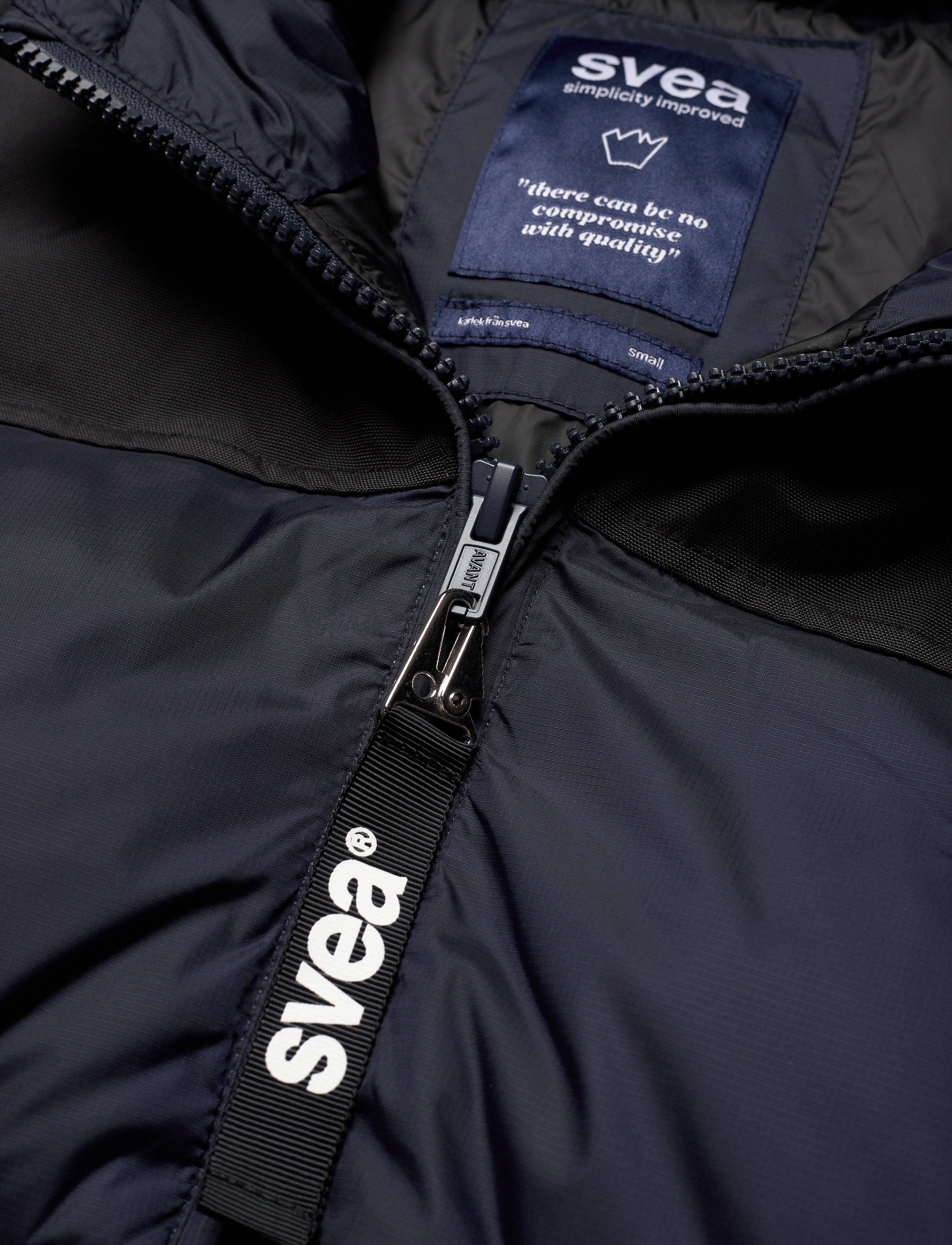 Svea - W. Short Comfy Jacket - dark navy - 3