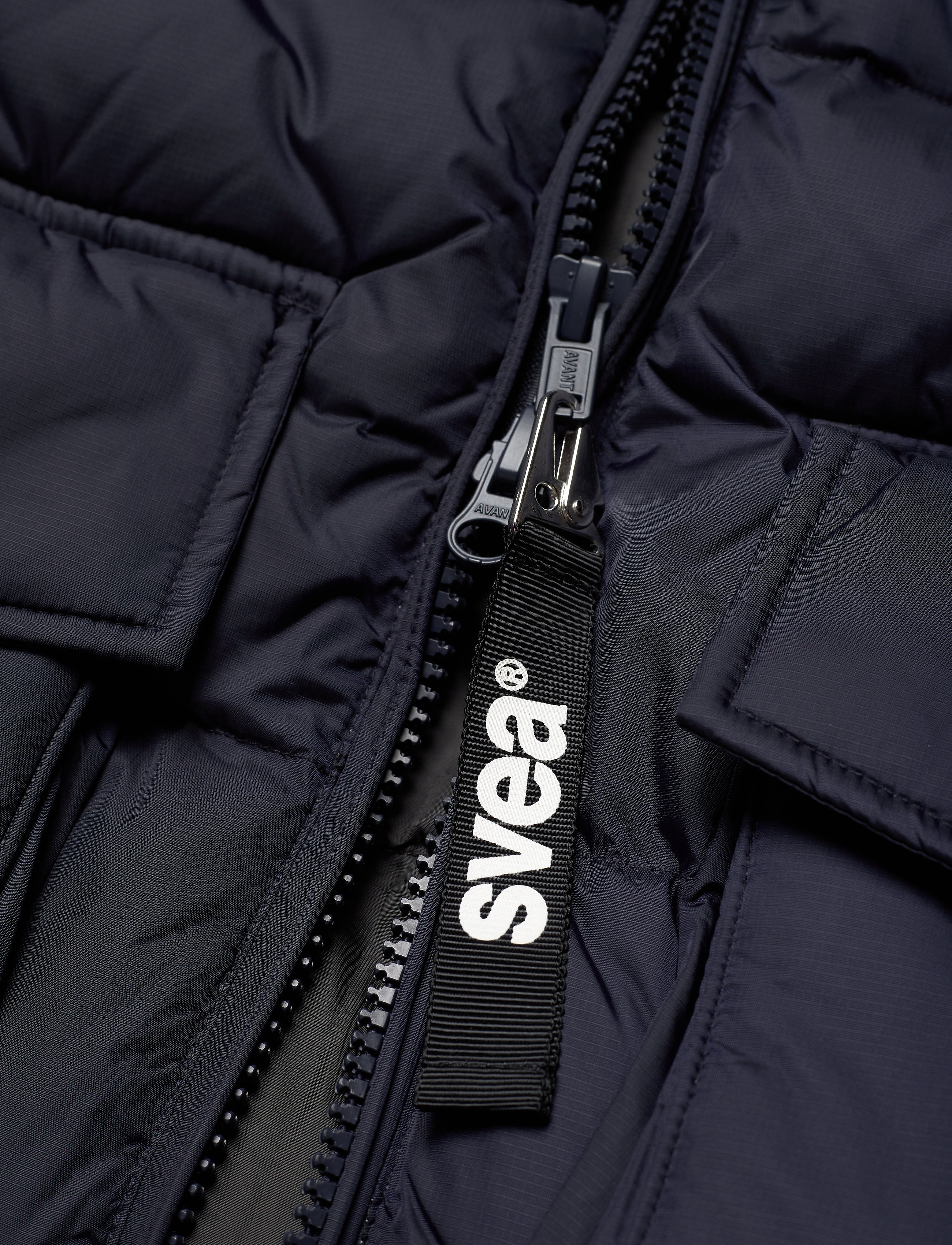 Svea - W. Short Comfy Jacket - dark navy - 4