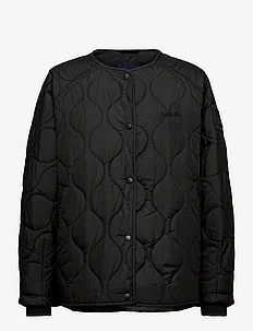 W. Mid Length Quilted Jacket, Svea