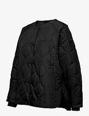 Svea - W. Mid Length Quilted Jacket - frühlingsjacken - black - 2