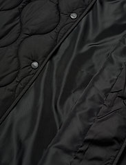 Svea - W. Mid Length Quilted Jacket - frühlingsjacken - black - 6