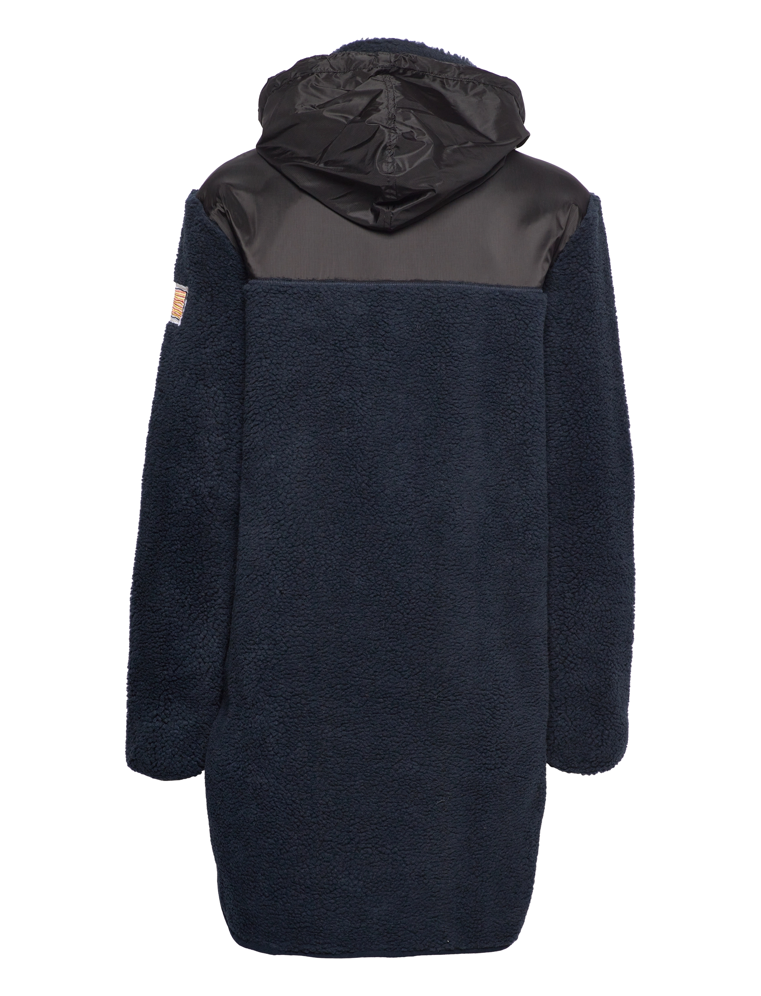 Svea - W. Teddy Pile Hood Jacket - midnight - 1