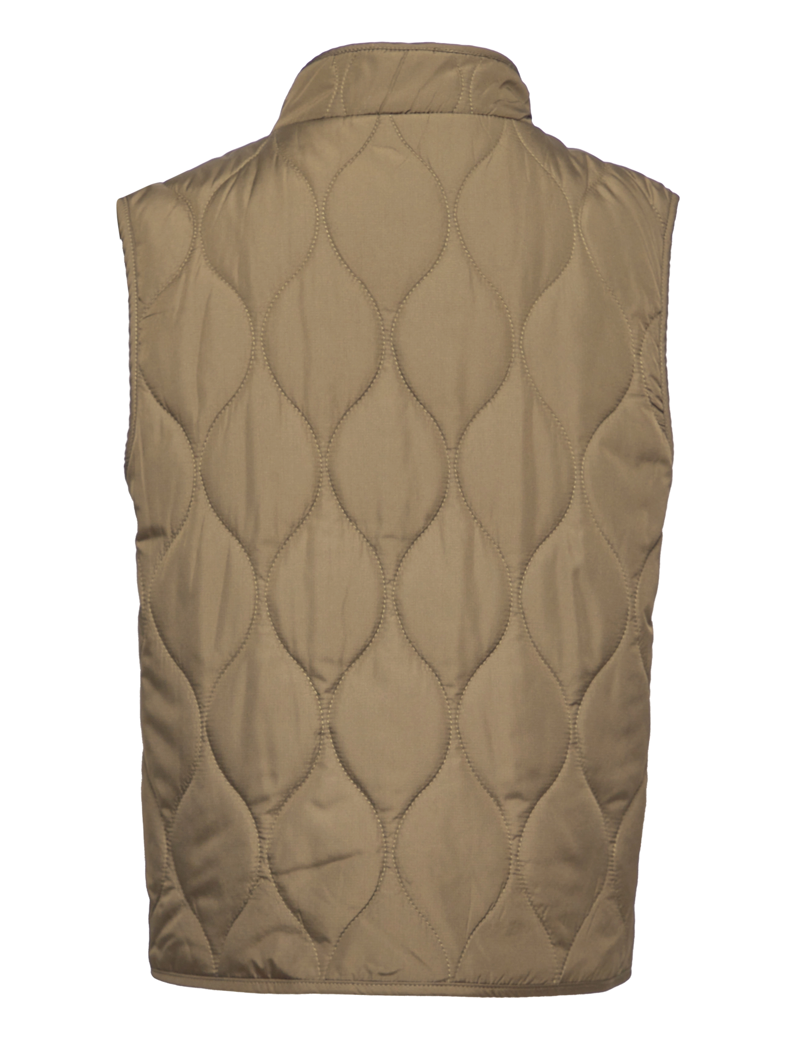Svea - K. Quilted Vest - dark army - 1
