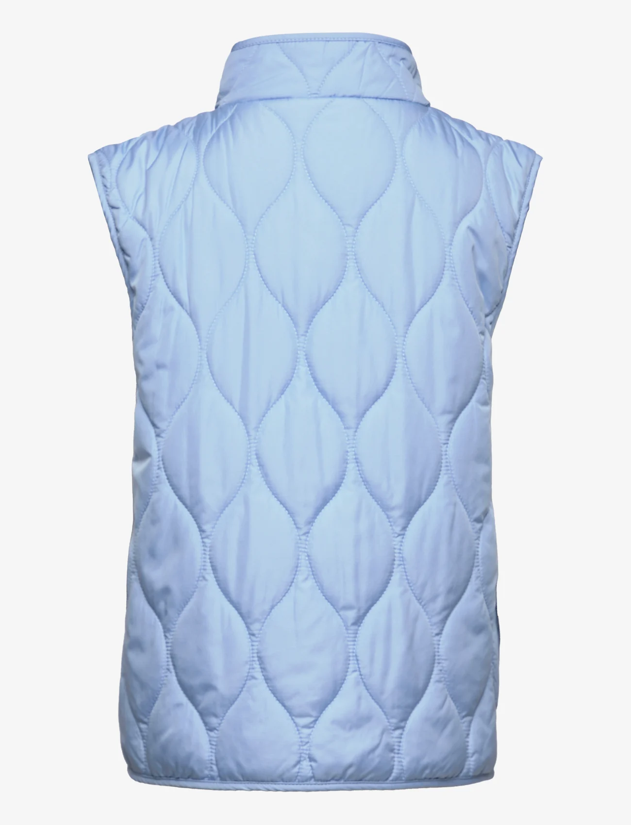 Svea - K. Quilted Vest - vêtements d'extérieur - light blue - 1