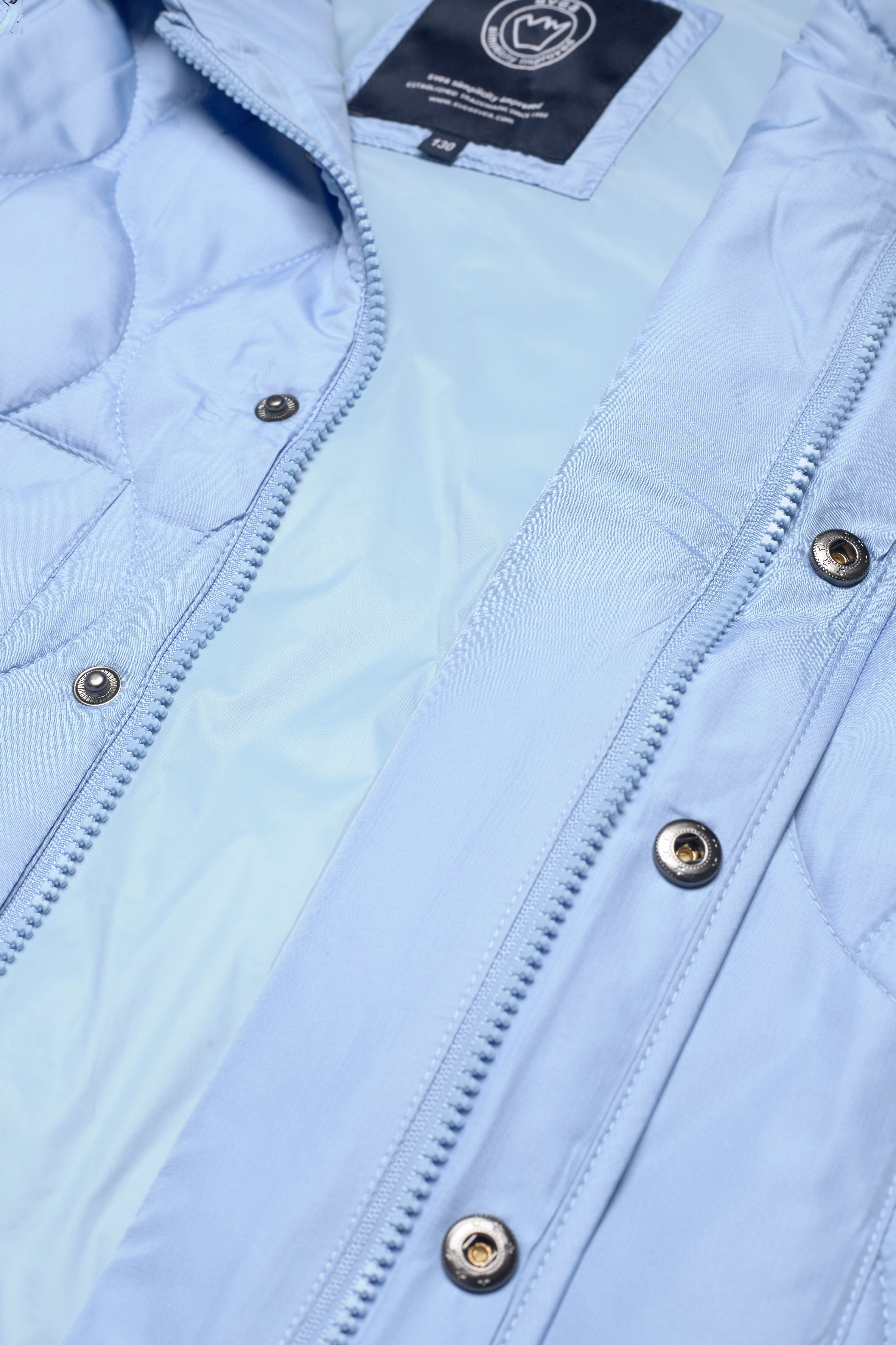 Svea - K. Quilted Vest - sport - light blue - 4