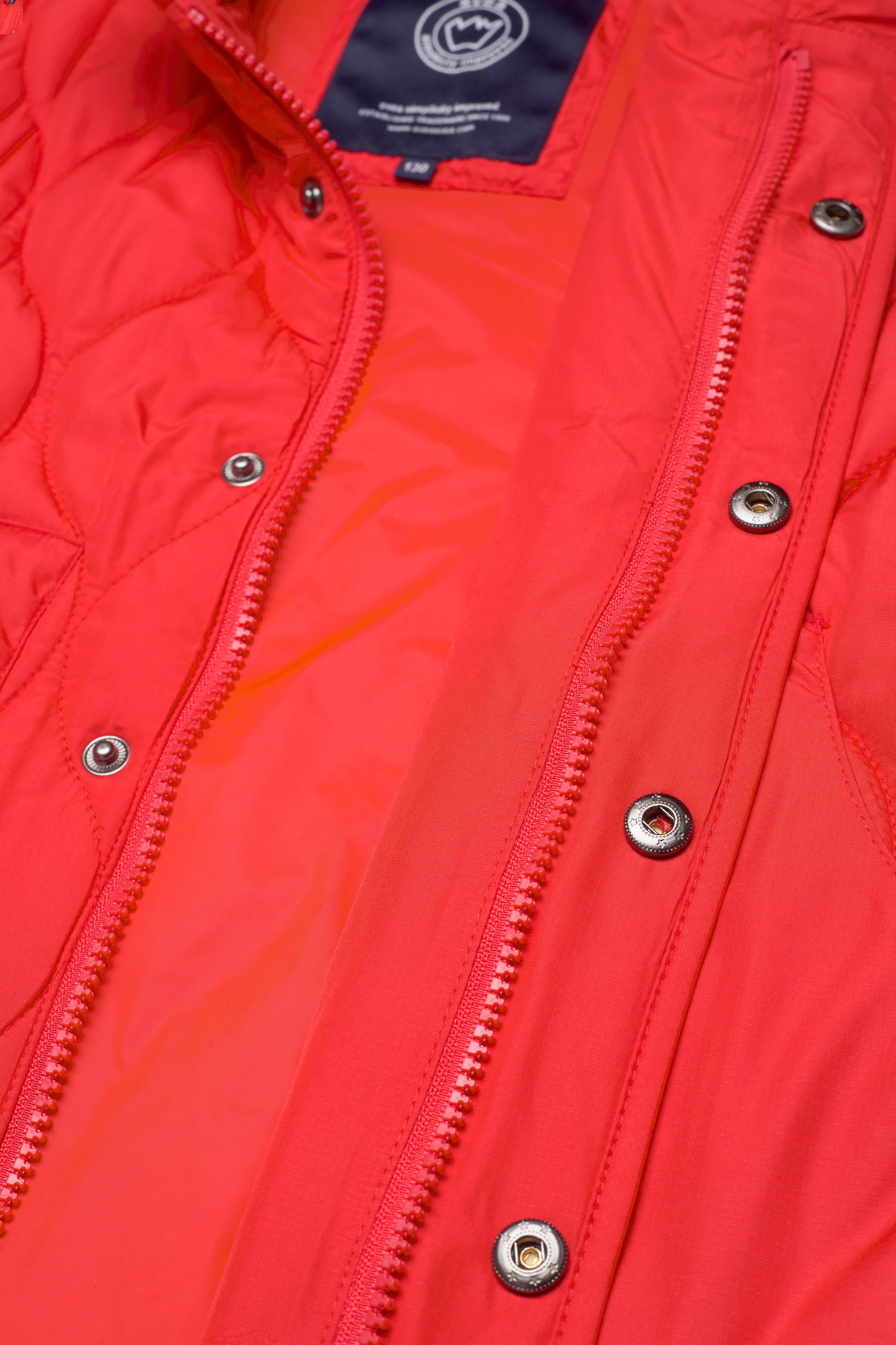 Svea - K. Quilted Vest - red - 4