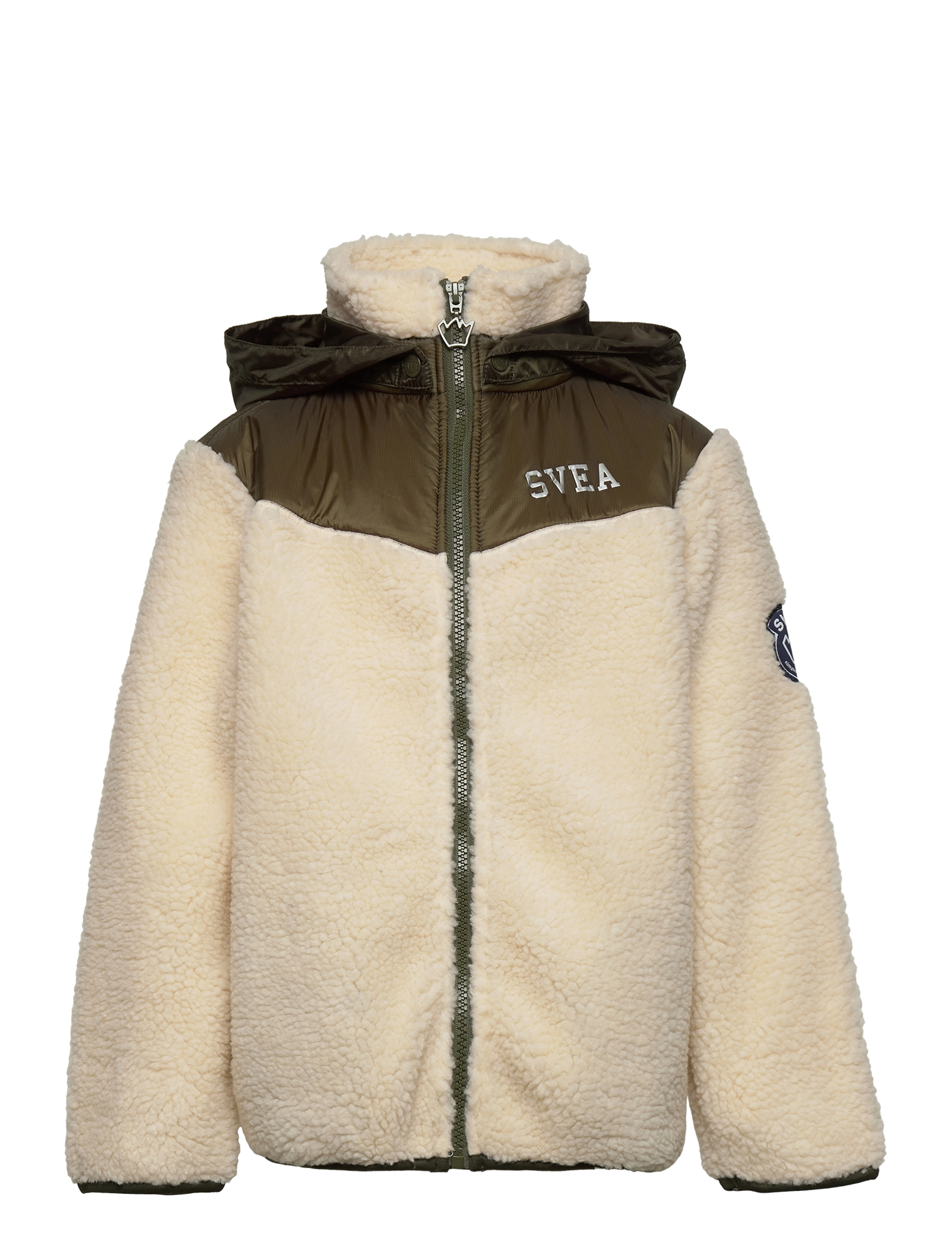 Svea - K. City Hike Pile Jacket - offwhite - 0
