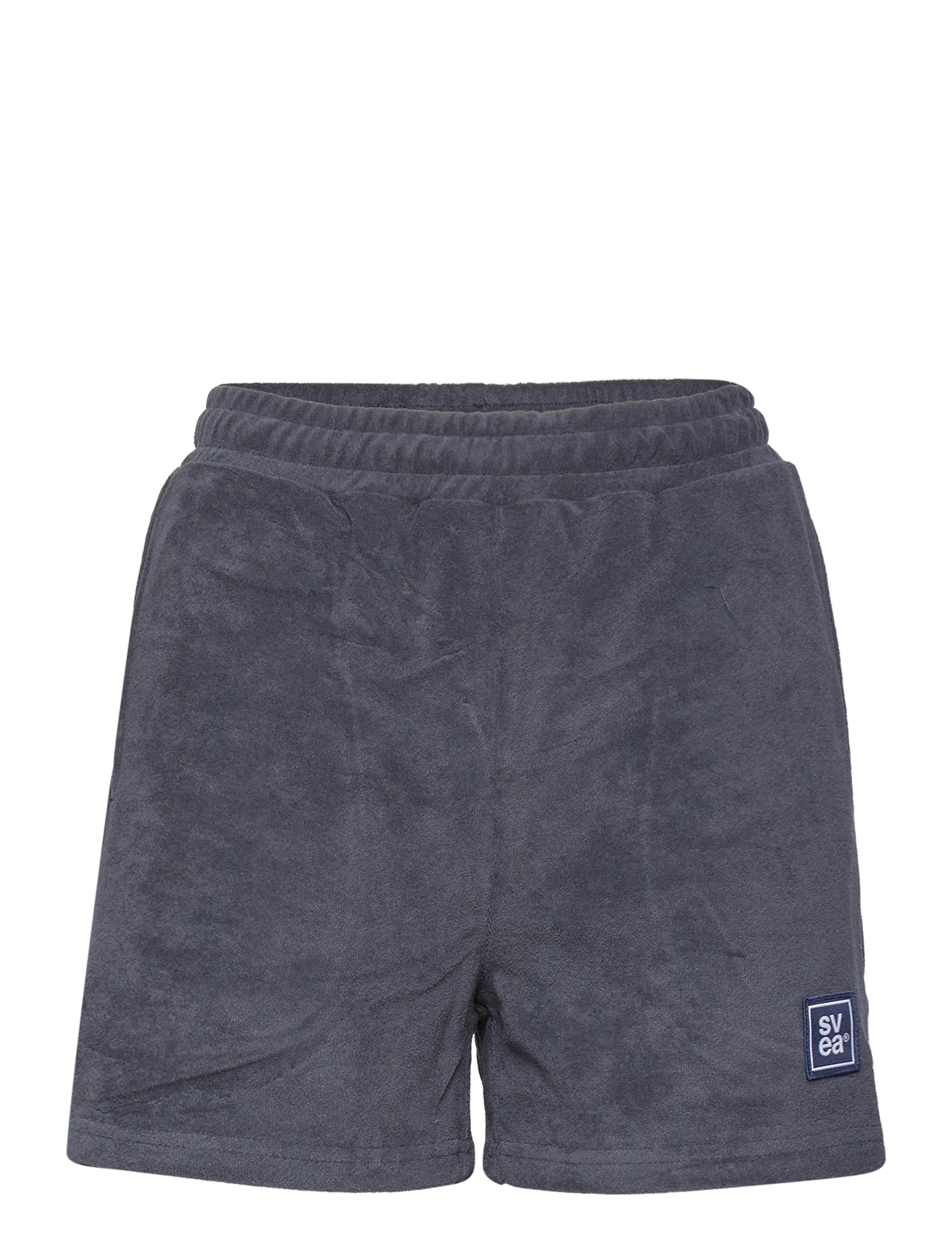 Svea W. Terry Shorts - Svea - NAVY / grey