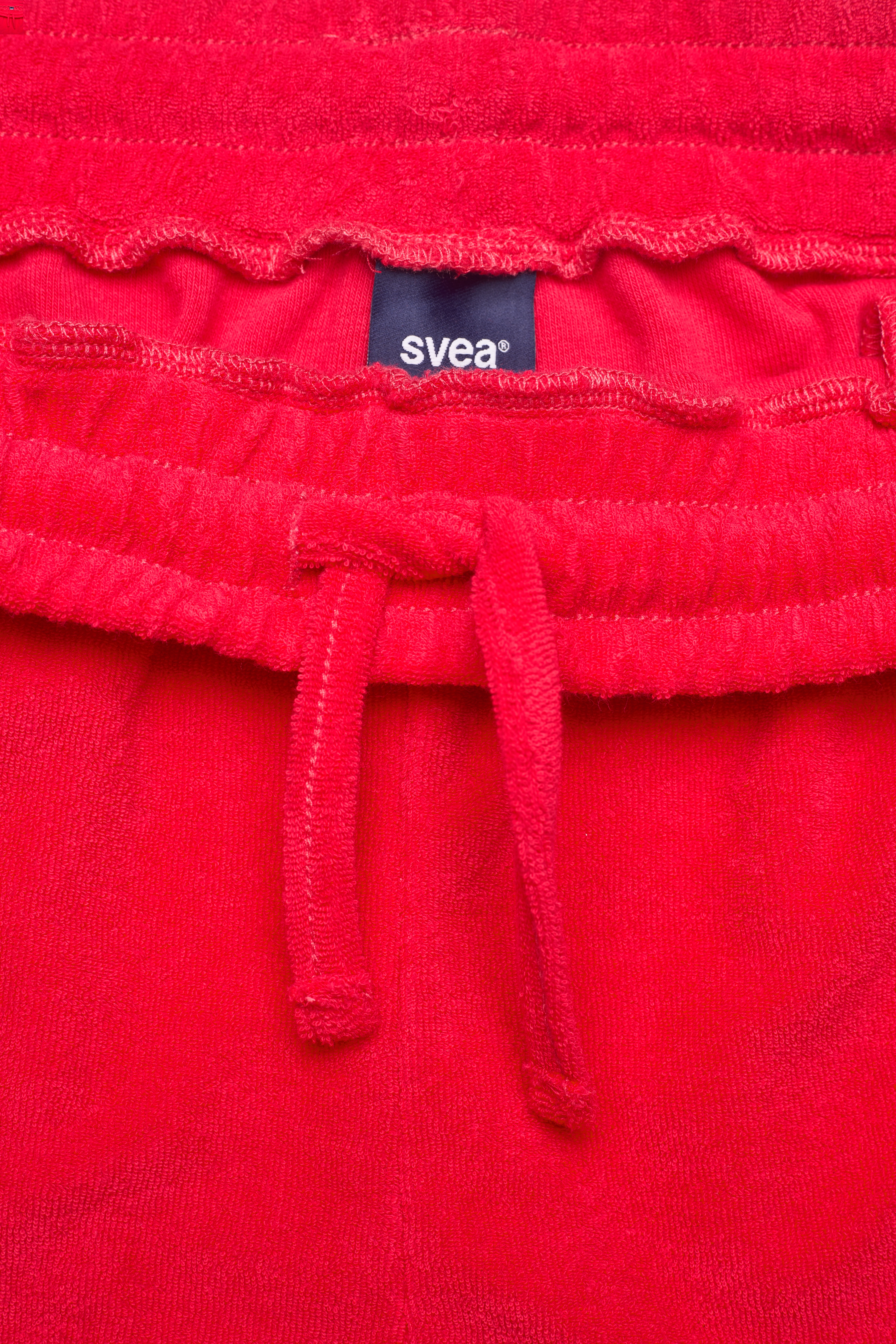 Svea - W. Terry Shorts - casual shorts - red - 3