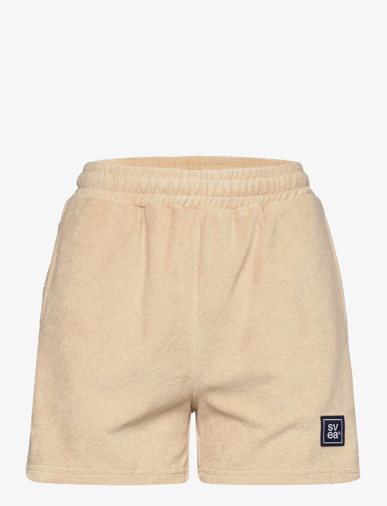 Svea - W. Terry Shorts - casual shorts - sand - 0