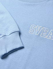 Svea - W. Oversized Crew Neck - sweatshirts & hættetrøjer - light blue - 2