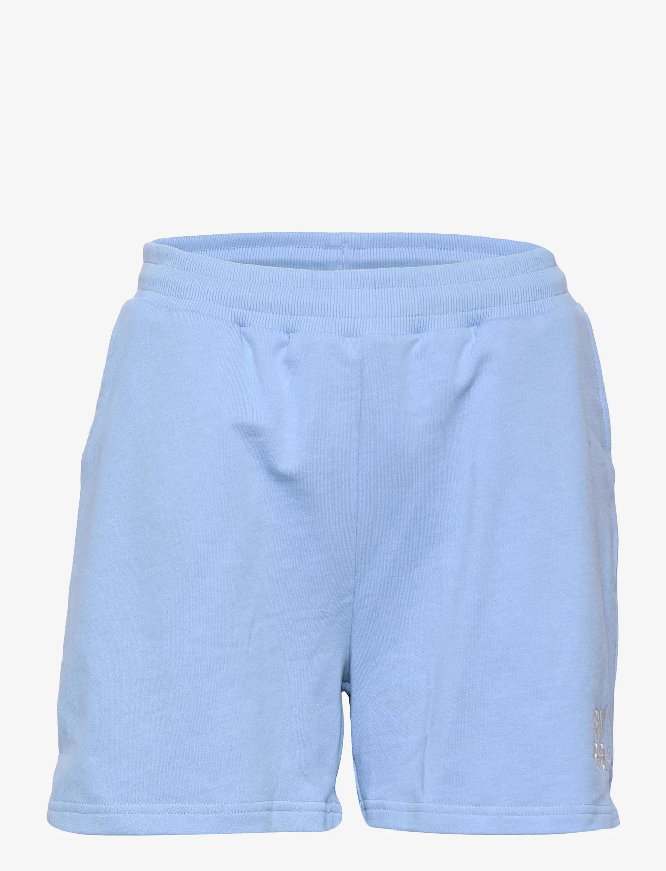 Svea - W. Sweat Shorts - sweat shorts - light blue - 0