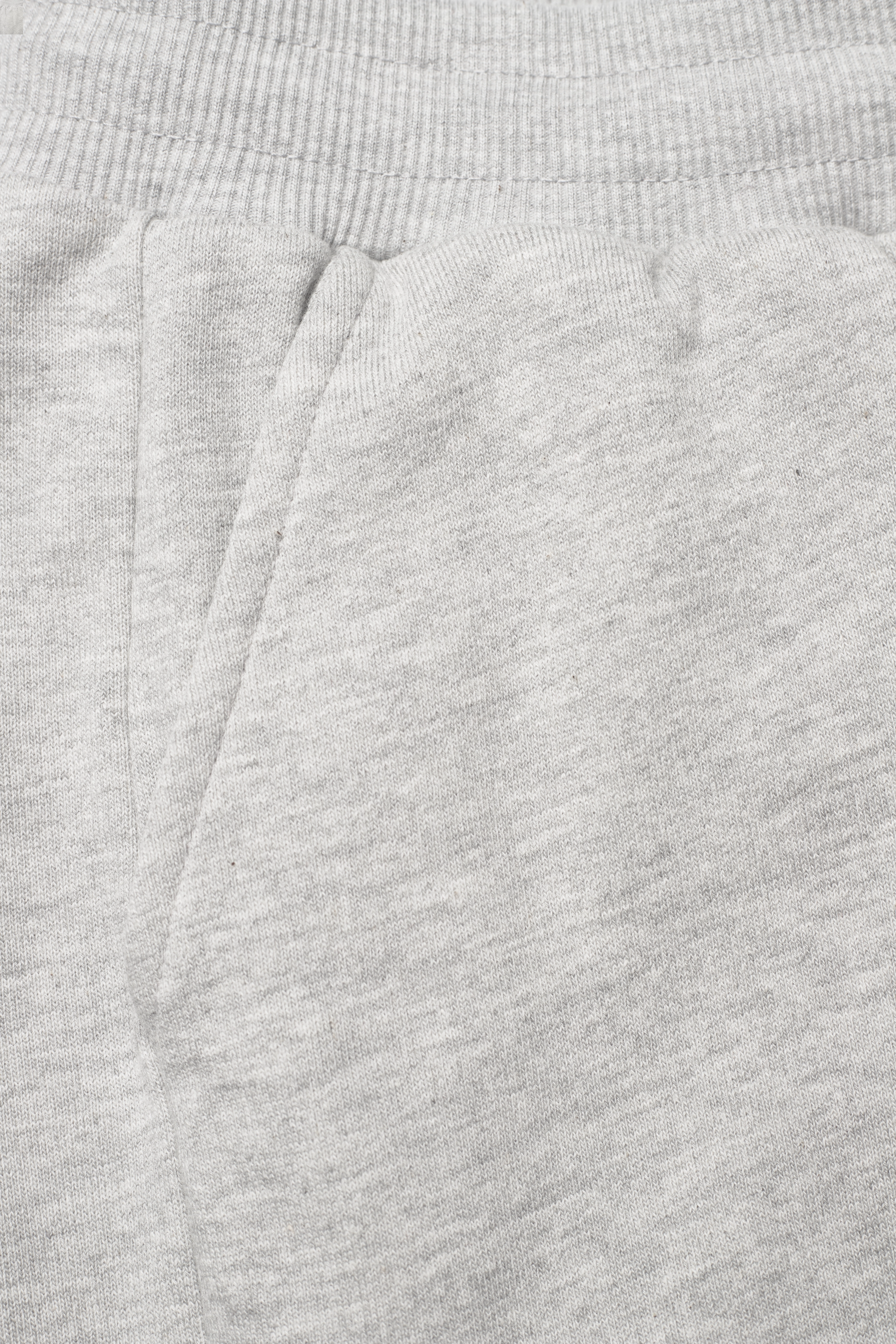 Svea - W. Sweat Shorts - sweatshorts - light grey melange - 3
