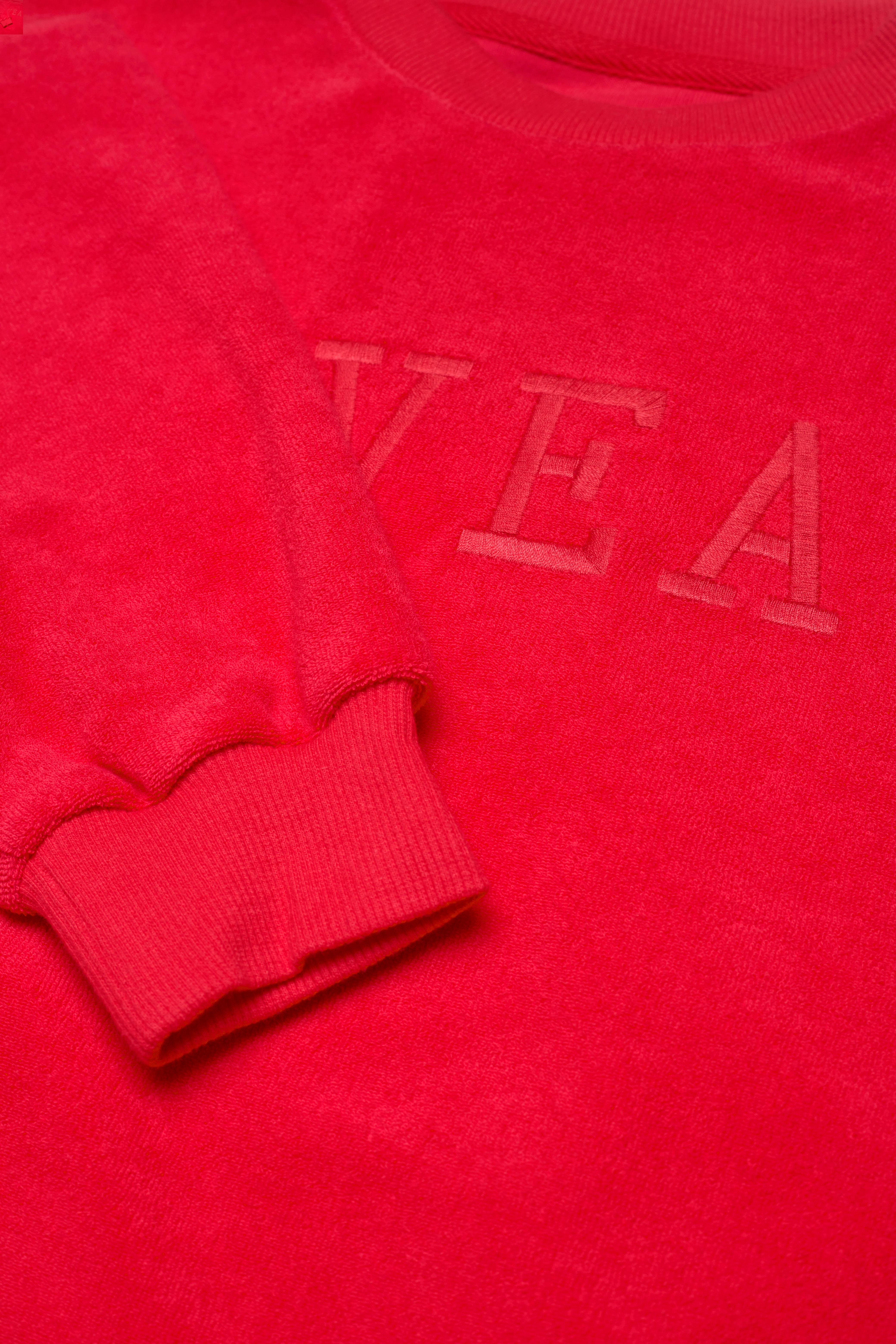 Svea - K. Terry Crew Sweat - red - 2