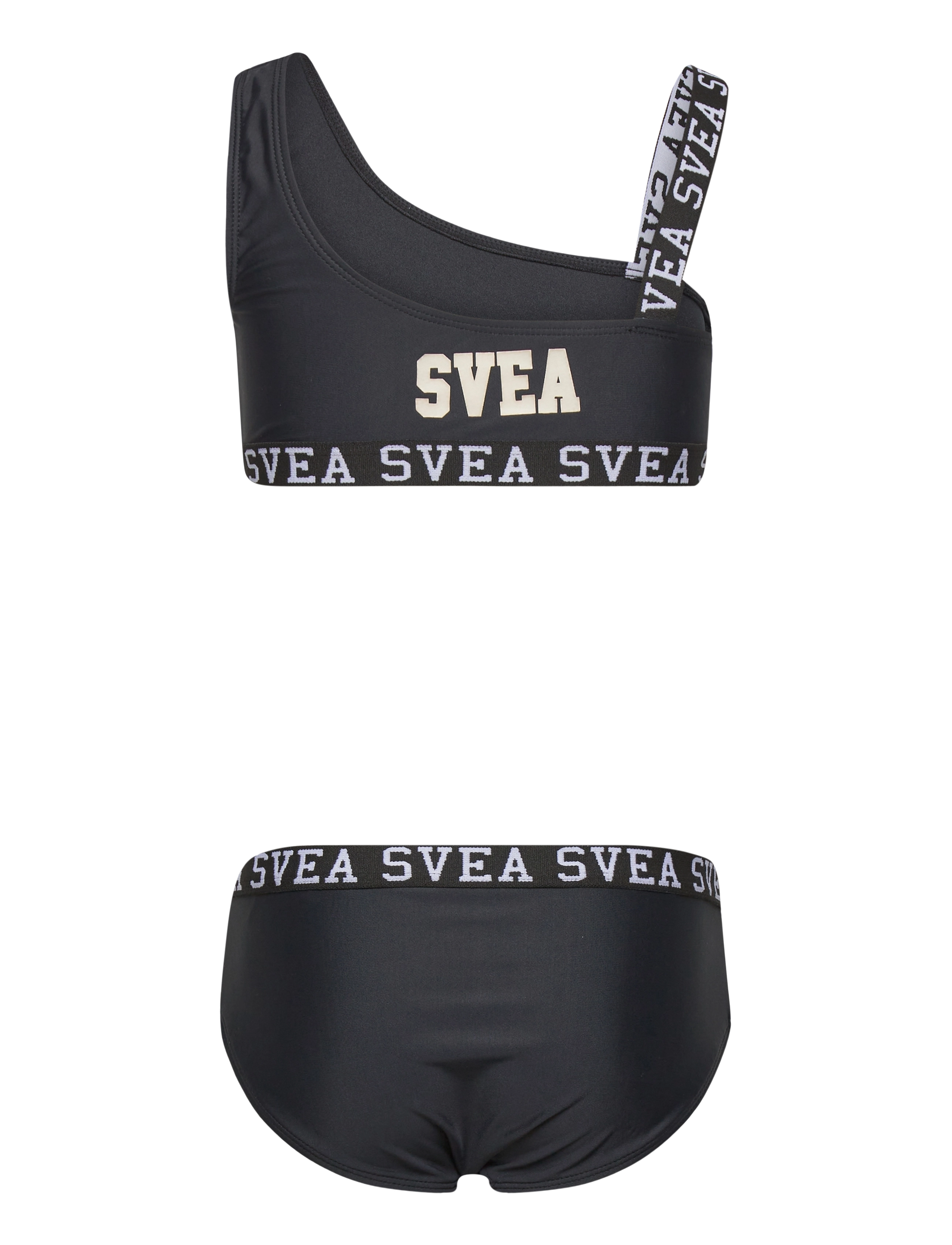 Svea - K. One Shoulder Bikini - navy - 1