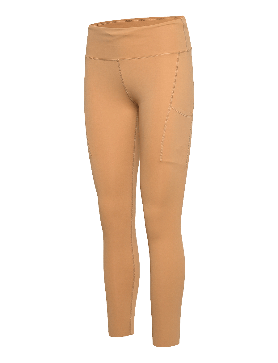 Svea - W. Sporty Seam Tights - seamless tights - khaki - 3