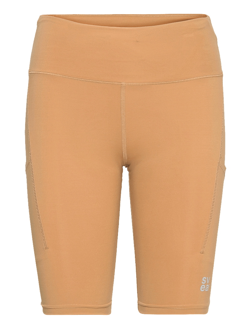 Svea - W. Sporty Seam Shorts - 1/2 pikkus - khaki - 0