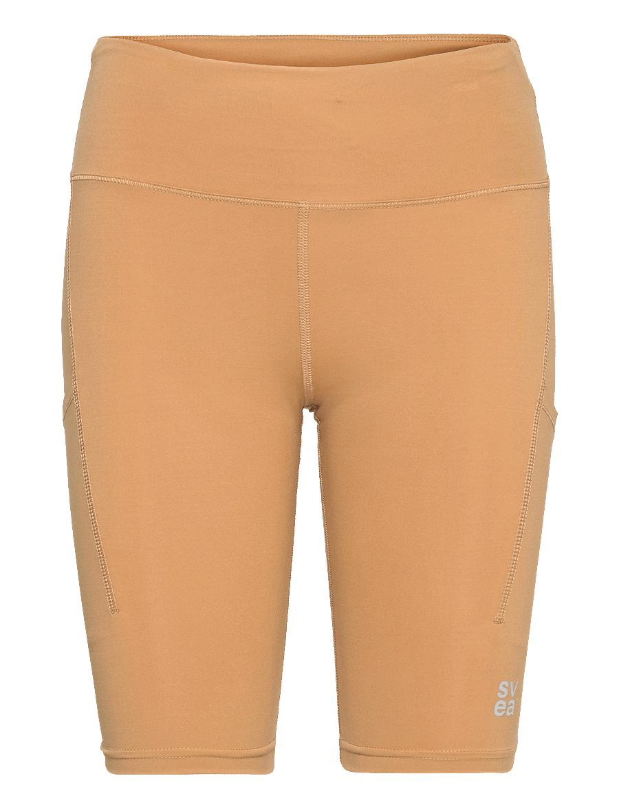 Svea - W. Sporty Seam Shorts - 1/2 länge - khaki - 0