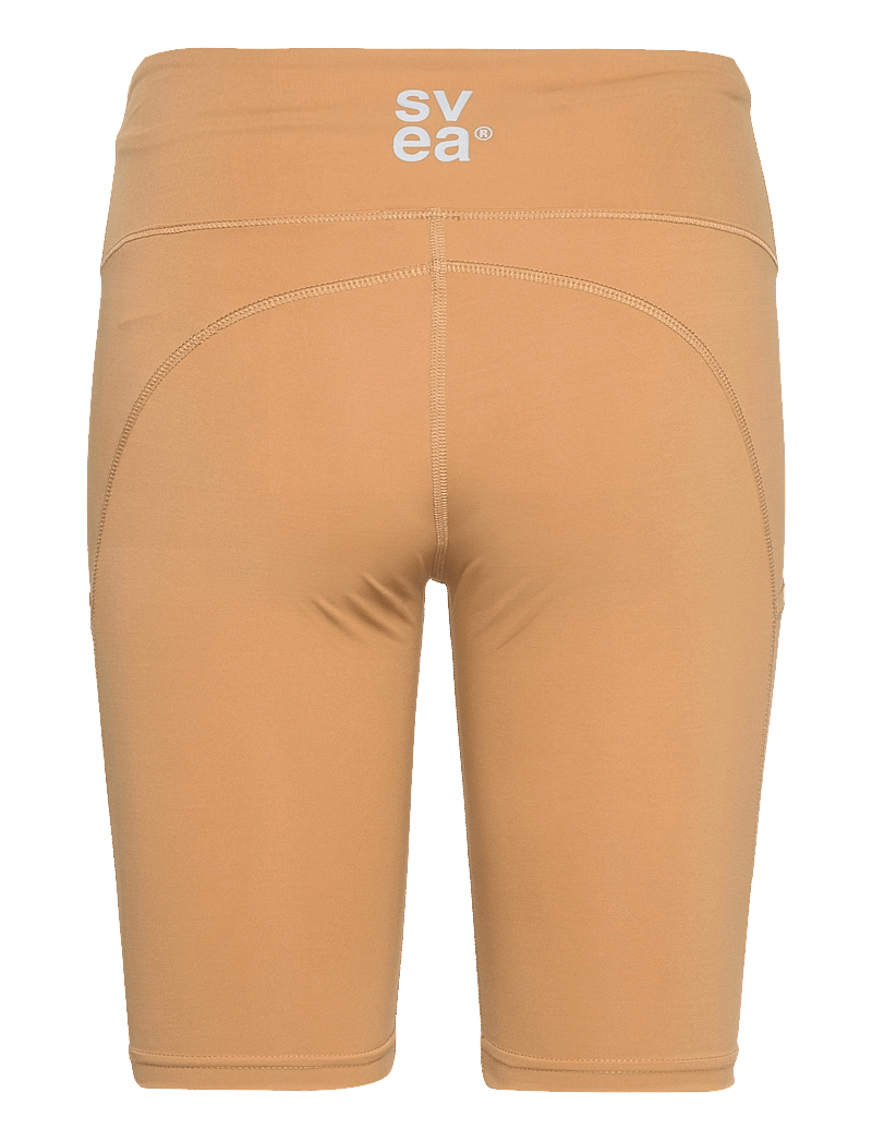 Svea - W. Sporty Seam Shorts - 1/2 pikkus - khaki - 1