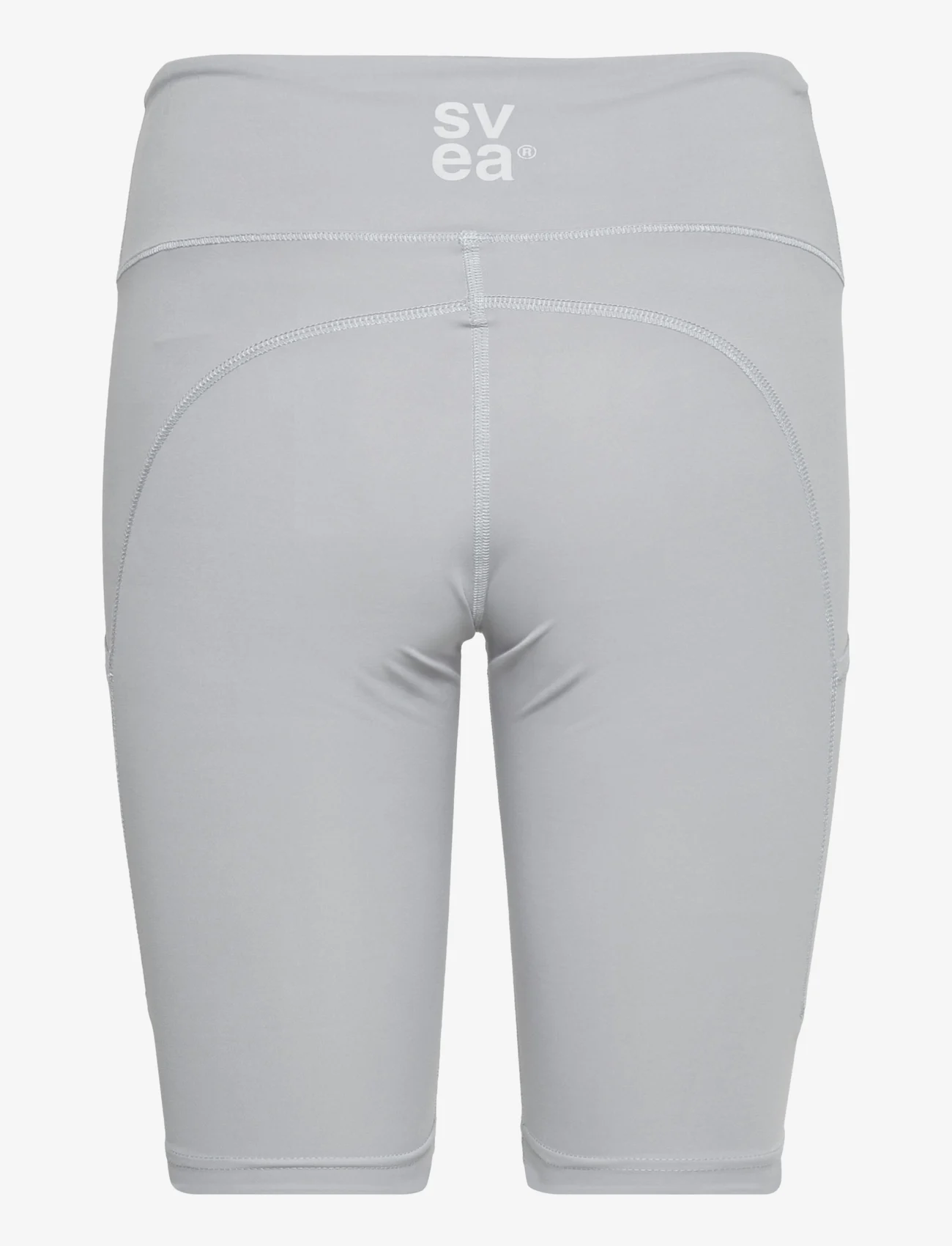 Svea - W. Sporty Seam Shorts - cycling shorts - light grey - 1
