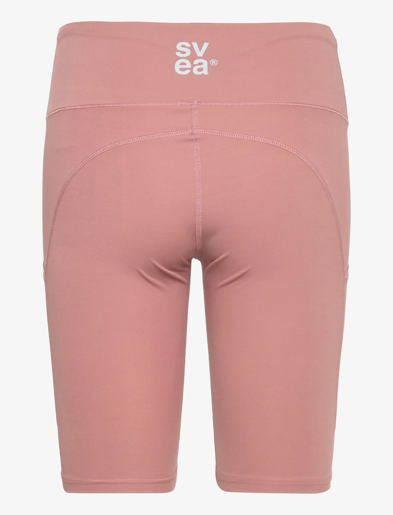 Svea - W. Sporty Seam Shorts - cycling shorts - pink - 1
