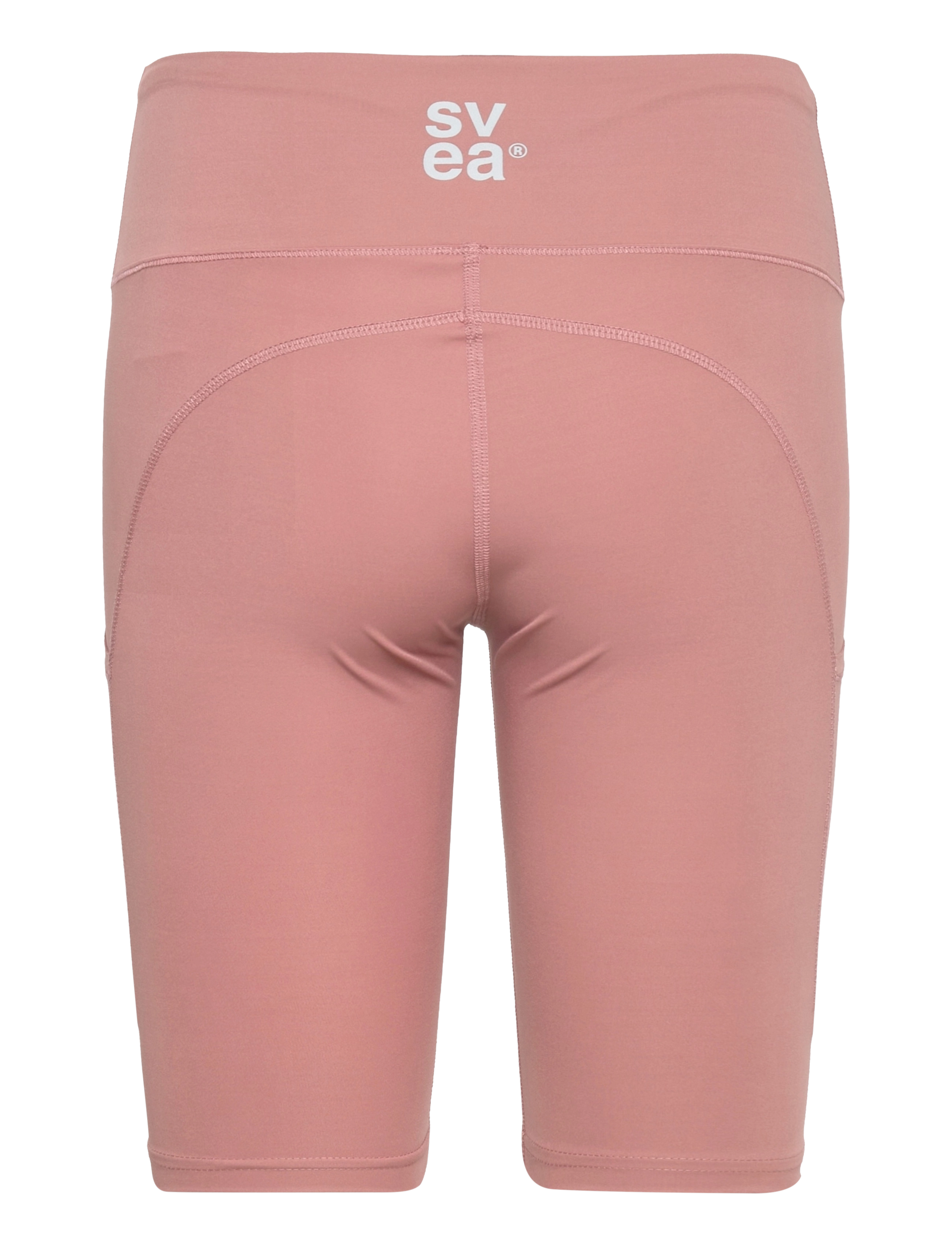 Svea - W. Sporty Seam Shorts - sportinės tamprės - pink - 1
