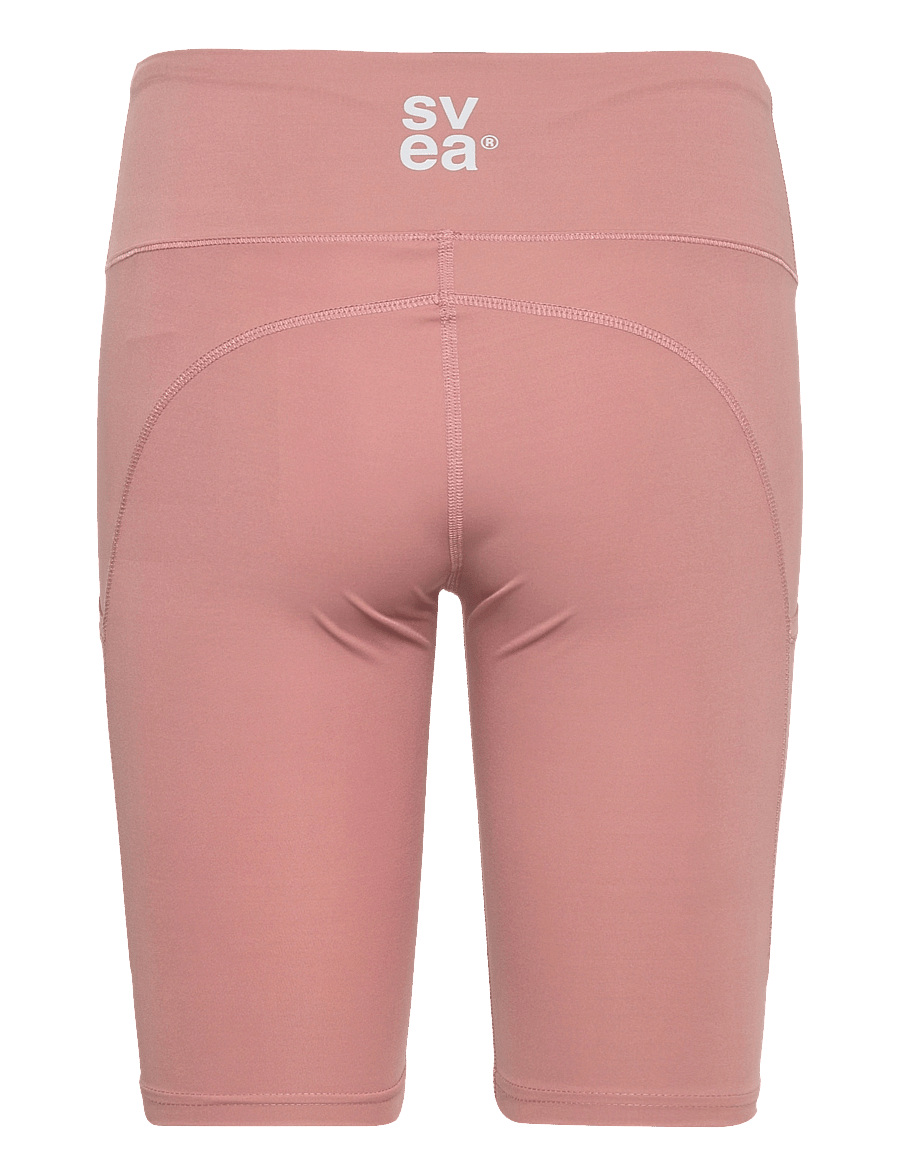 Svea - W. Sporty Seam Shorts - treniņu legingi - pink - 1