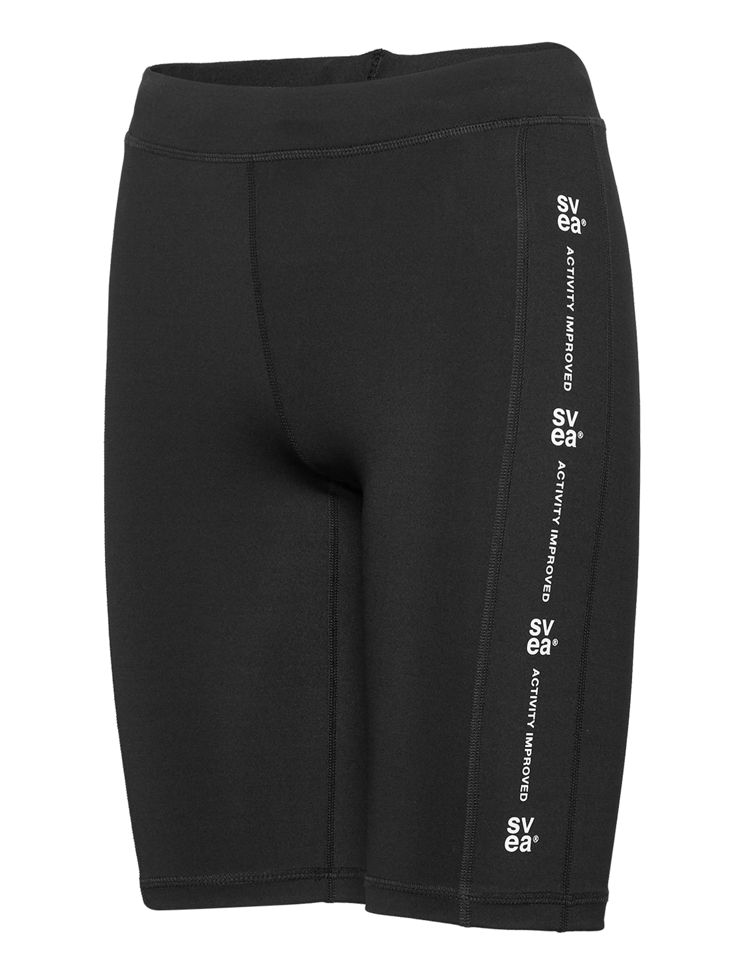 Svea - W. Sport Logo Shorts - cykelbyxor - black - 2