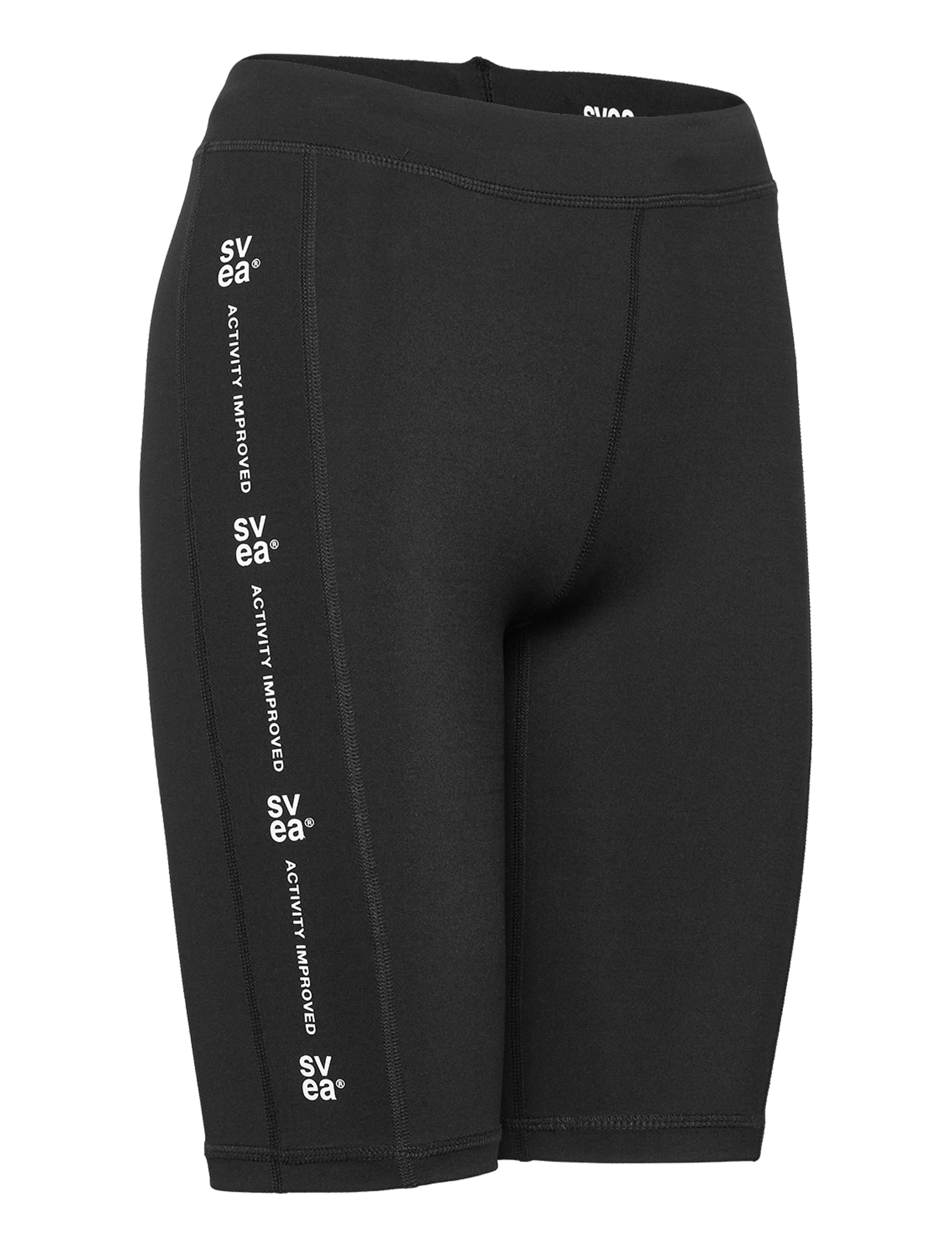 Svea - W. Sport Logo Shorts - cykelbyxor - black - 3