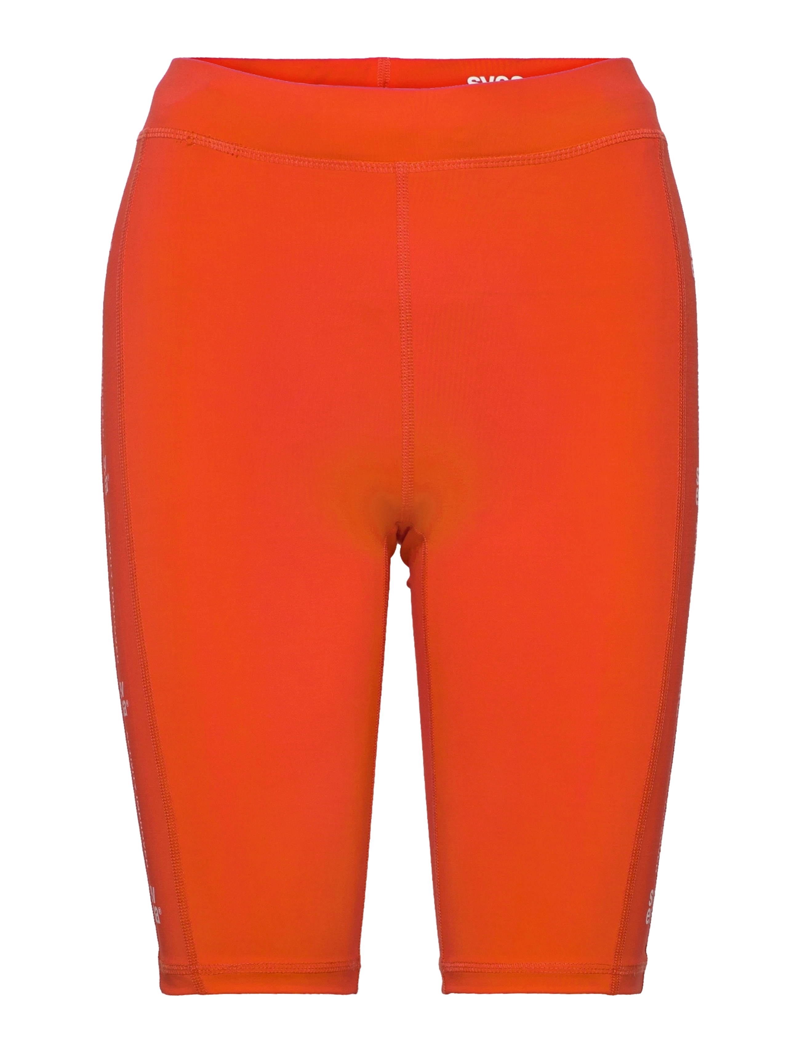 Svea W. Sport Logo Shorts, S, Orange - Cycling Frauen
